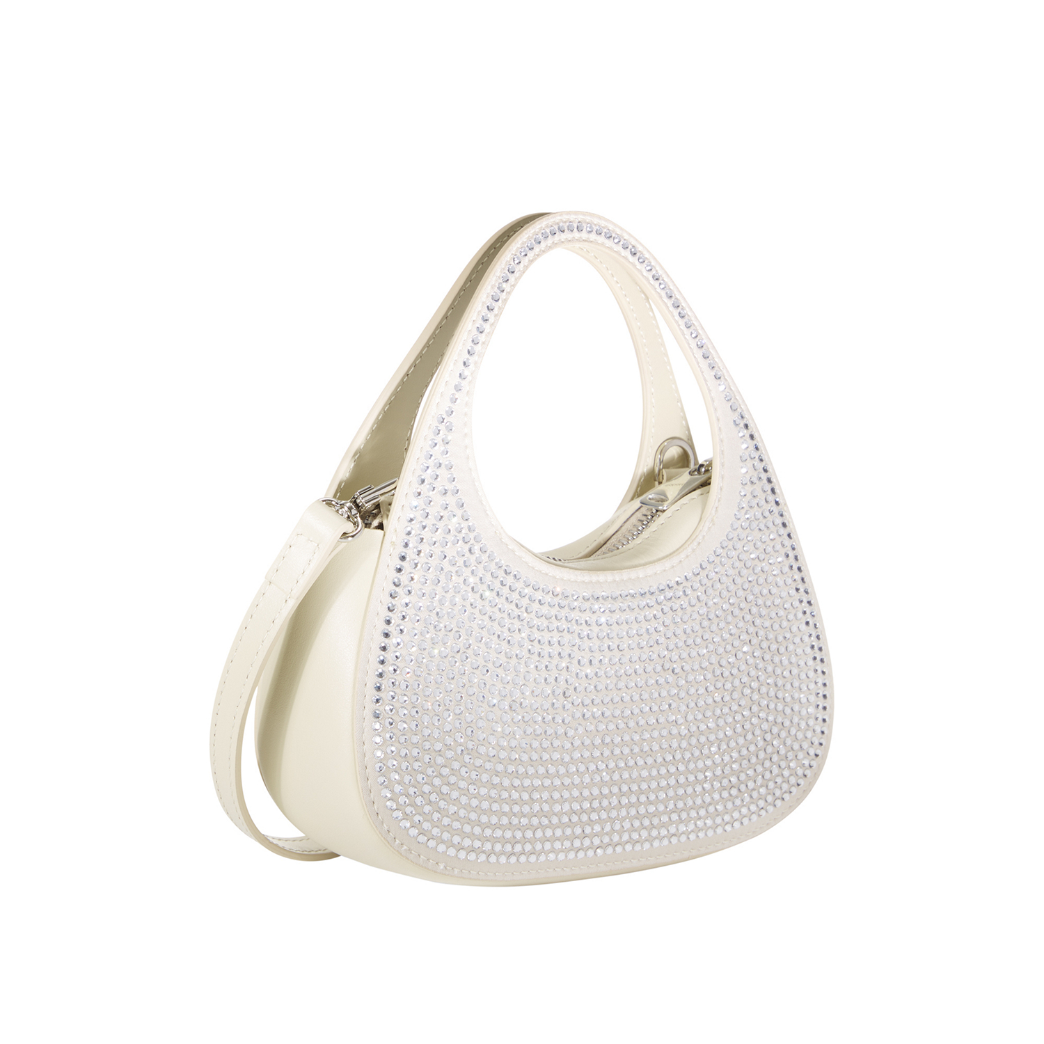 Swipe Crystal-Embellished Crossbody Bag