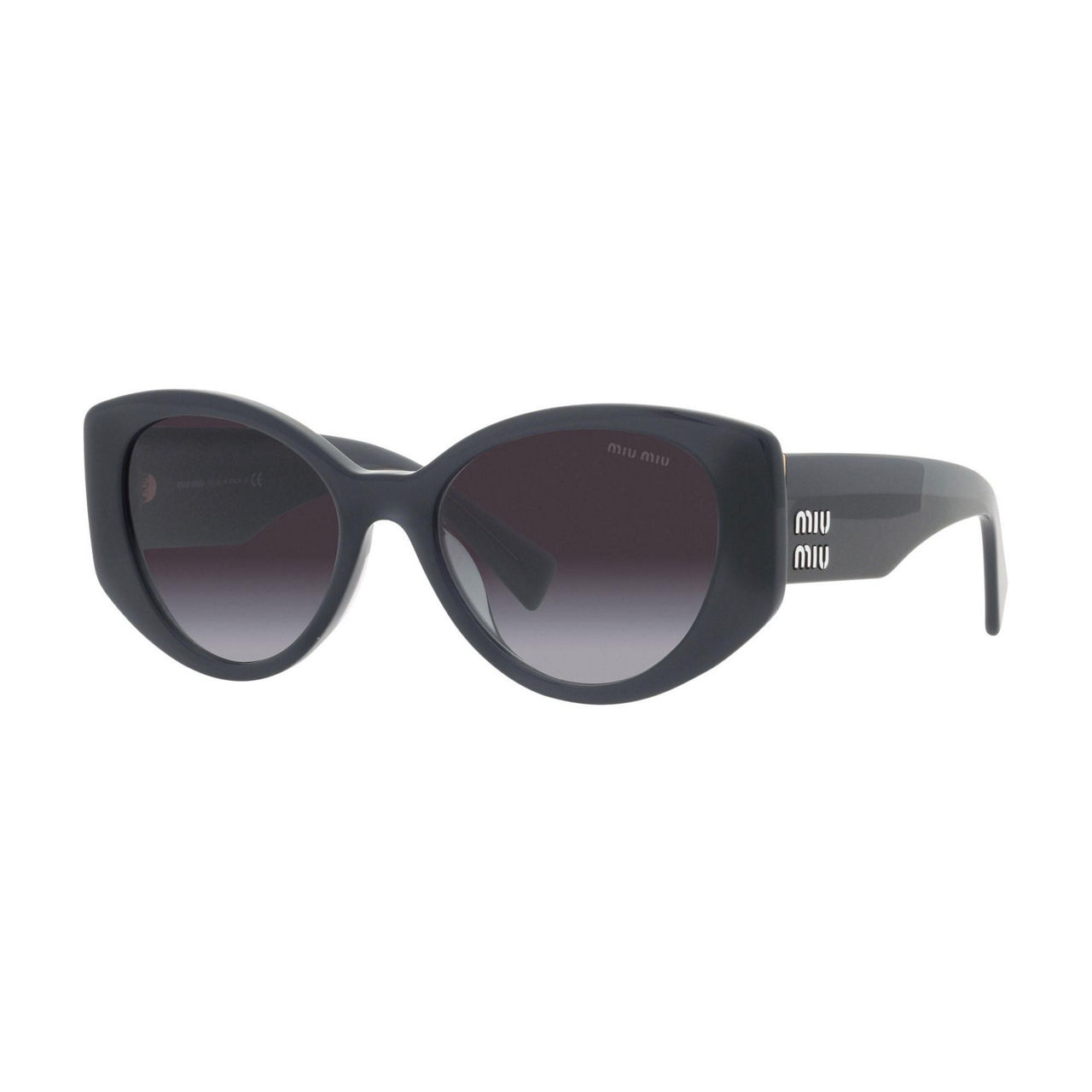 MIU MIU Irregular Sunglasses MU 03WS Grey