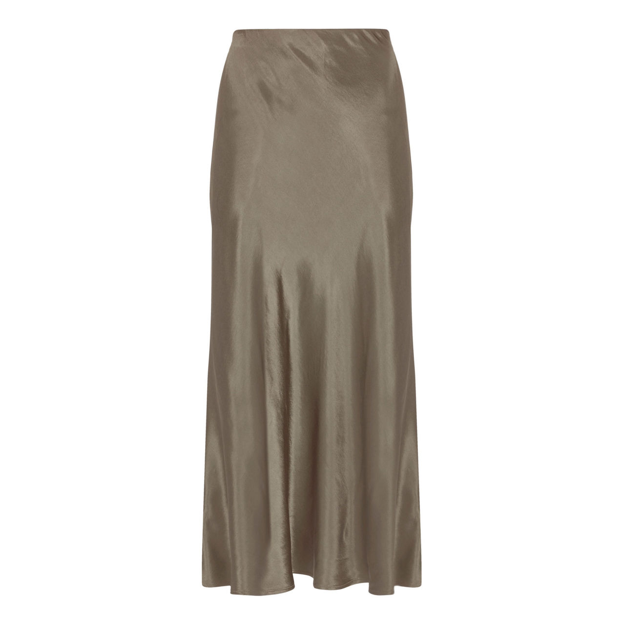 Mint velvet shop black satin skirt