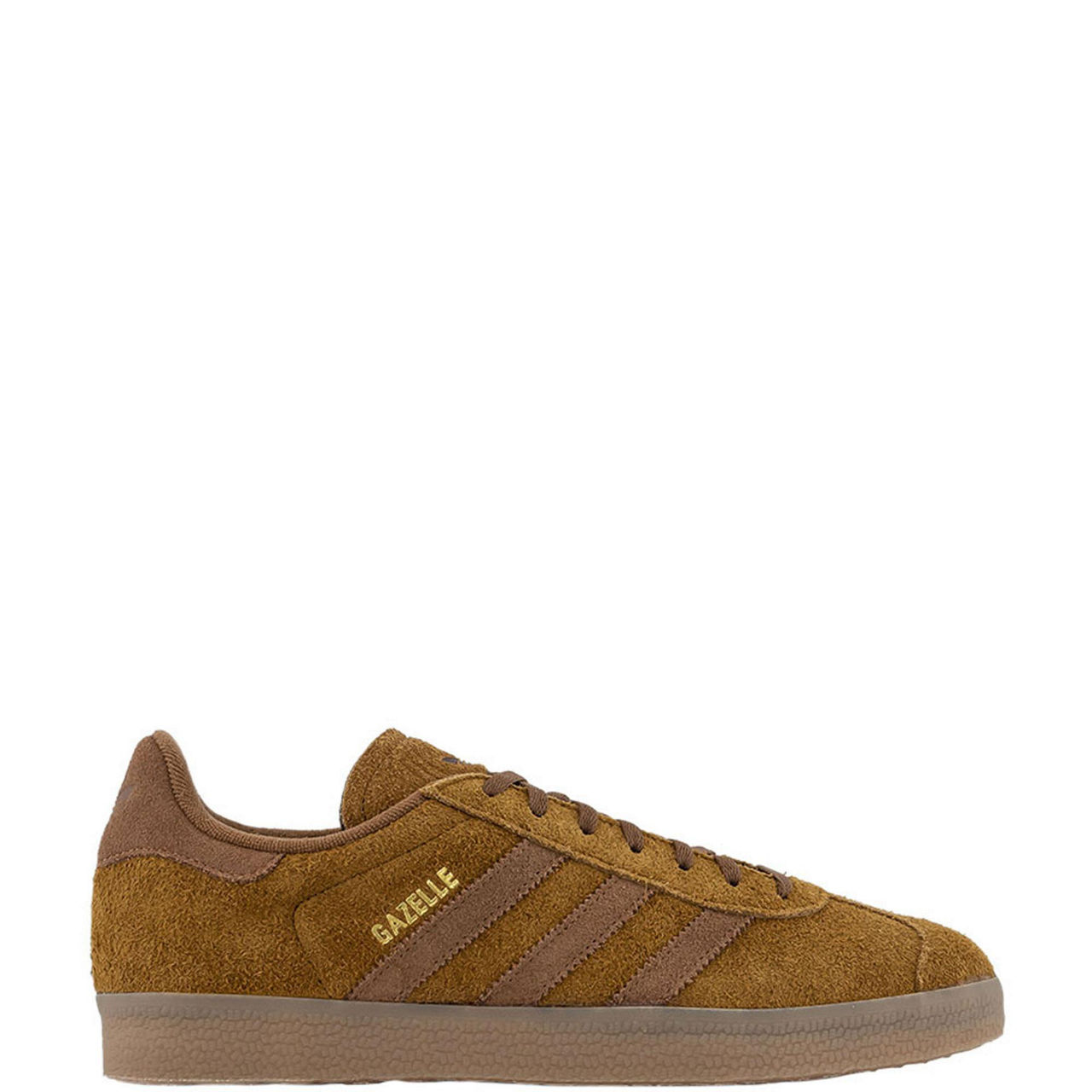 Men's yellow gazelle clearance trainers