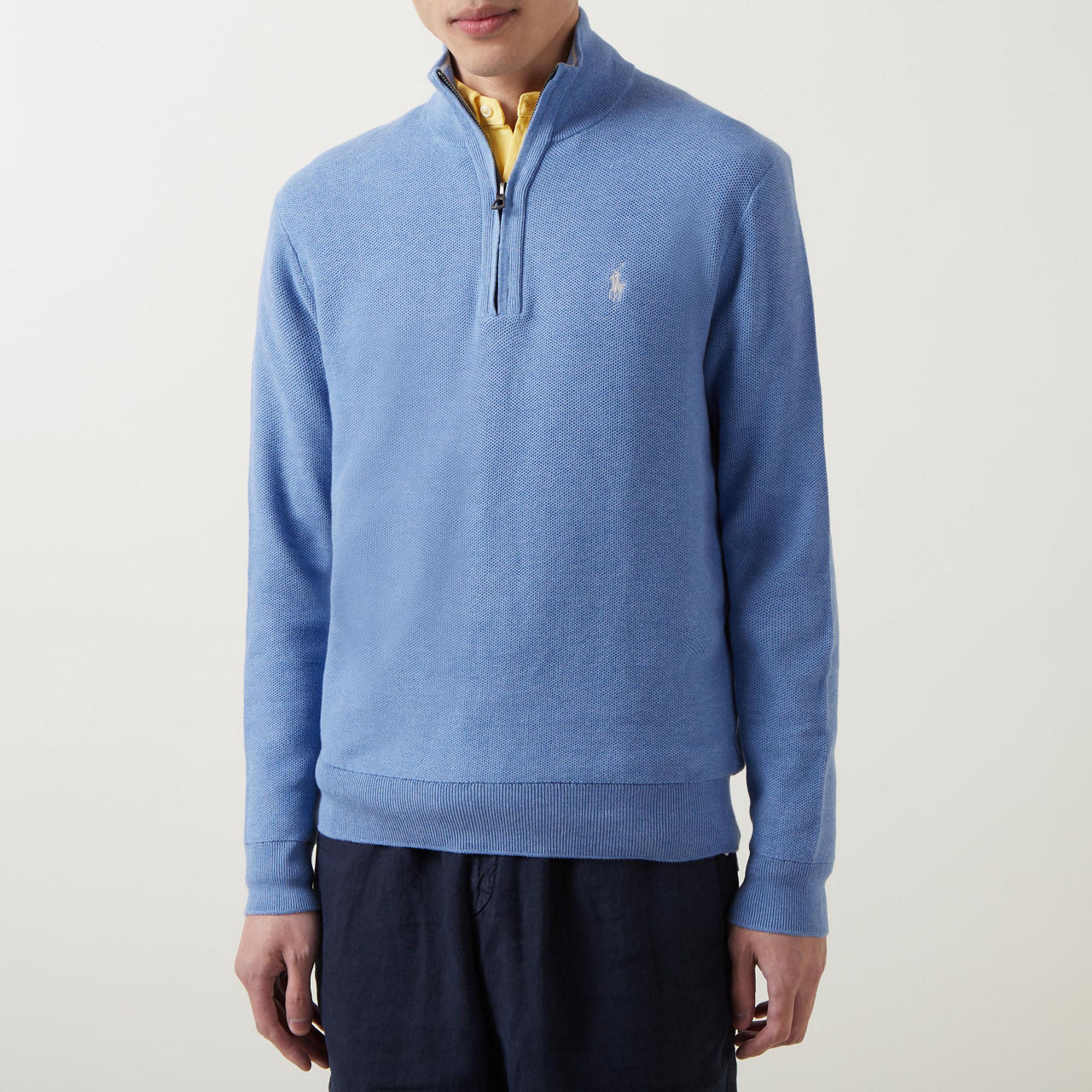 Keaton Pima Zip Front Stretchie - Paddock main image 0