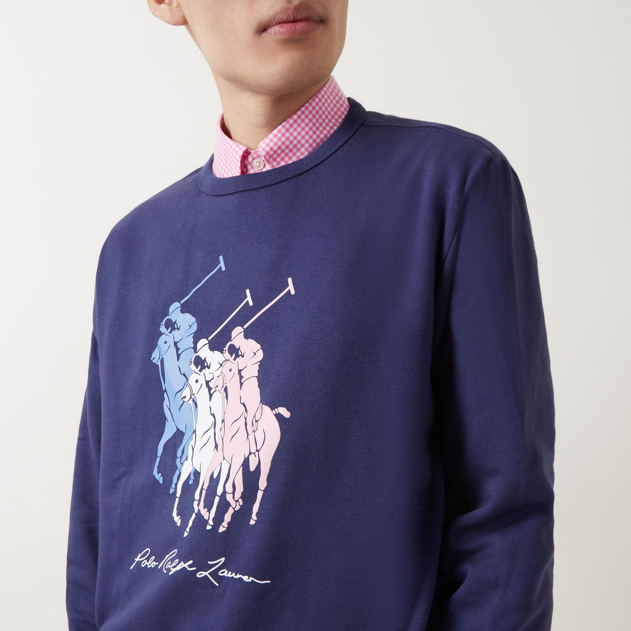 Polo player outlet sweatshirt