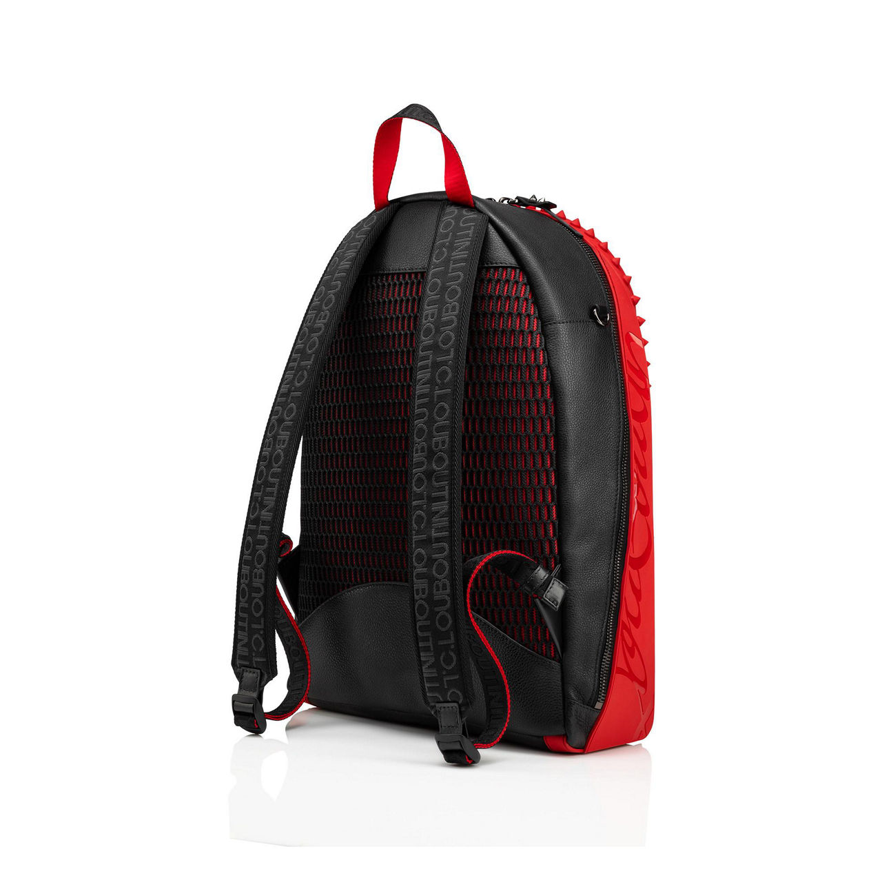 CHRISTIAN LOUBOUTIN Backparis Spikes Leather Backpack