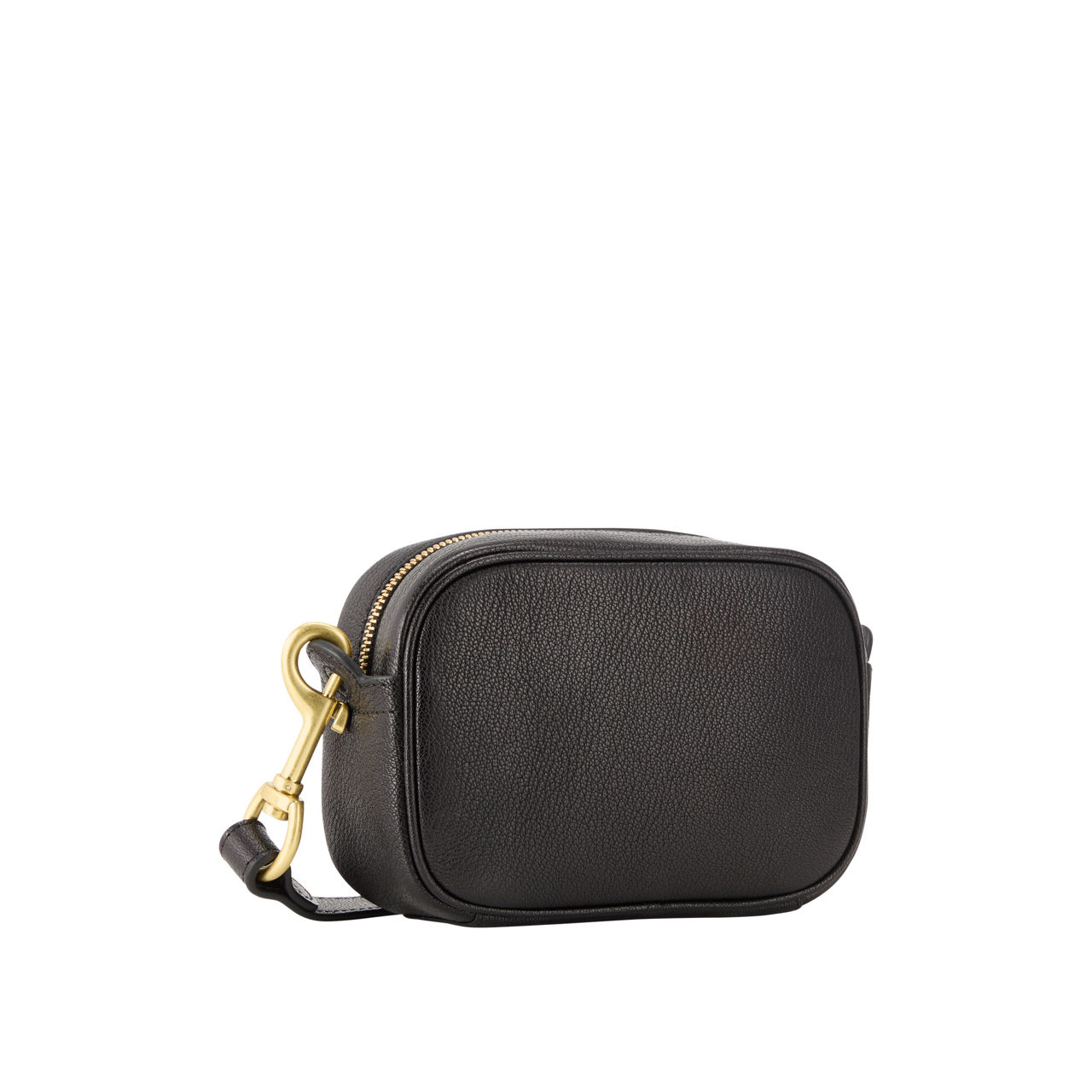 Hana Camera Leather Crossbody Bag