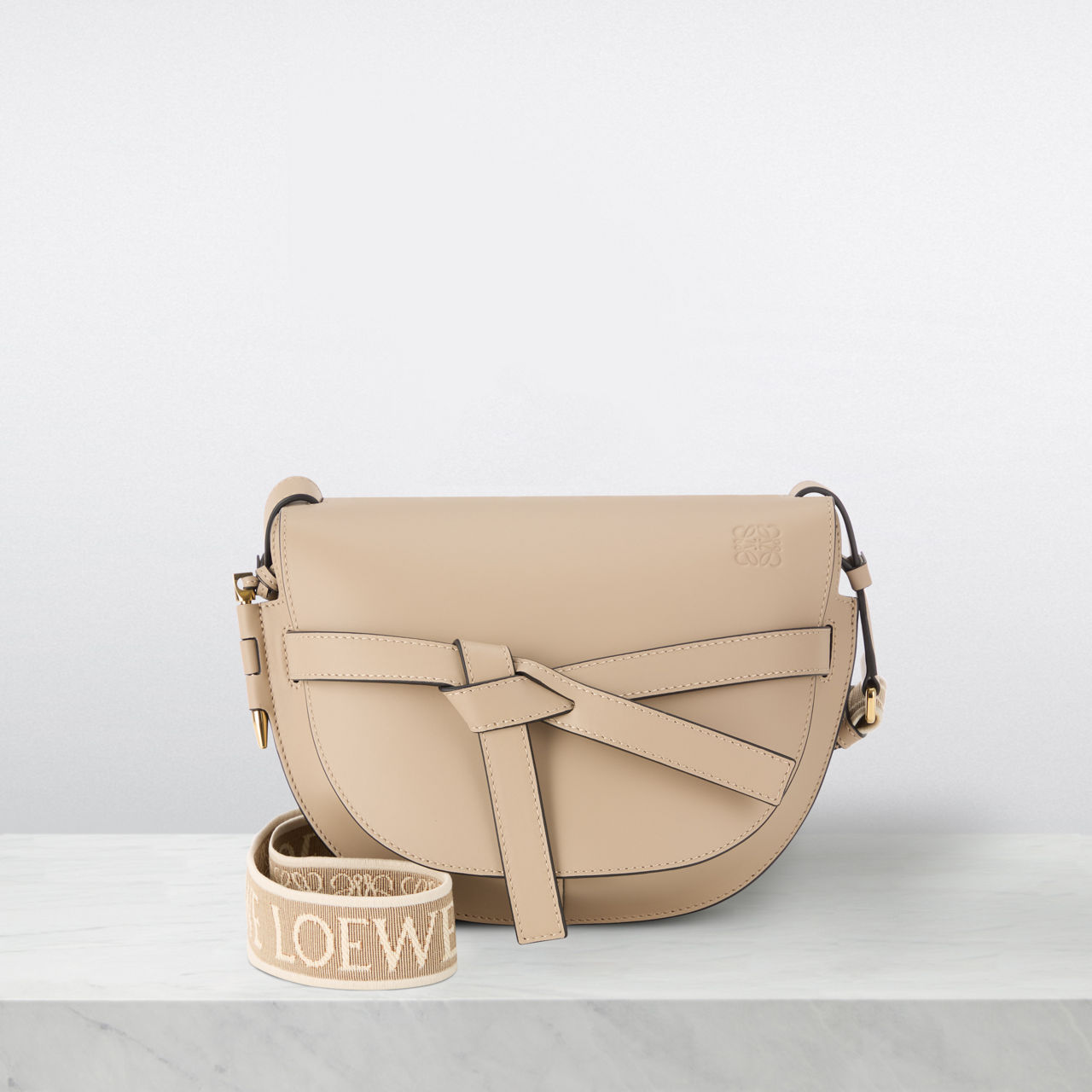 Loewe gate small leather shoulder bag sale