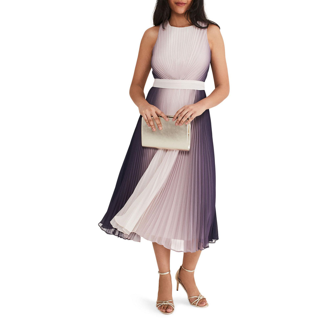 PHASE EIGHT Petite Simara Ombre Dress