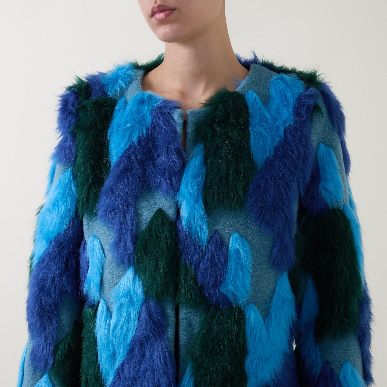 FEE G Caitlin Faux Fur Jacket