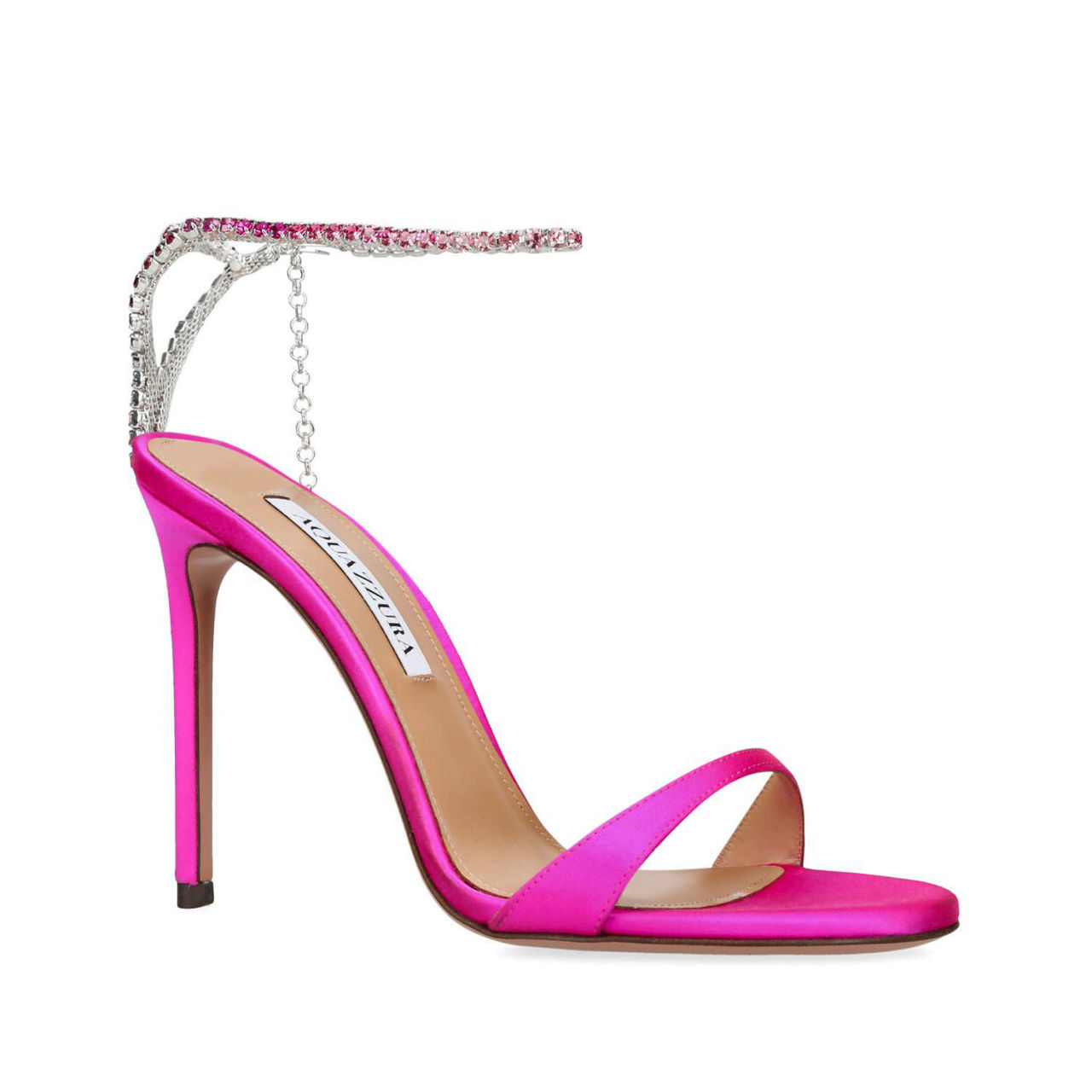 AQUAZZURA Ice Sandals 105 Embellished Heels