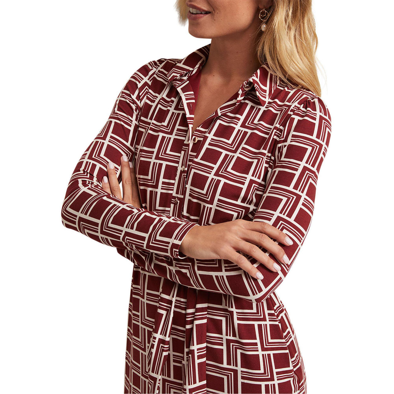 Montana longline outlet shirt dress