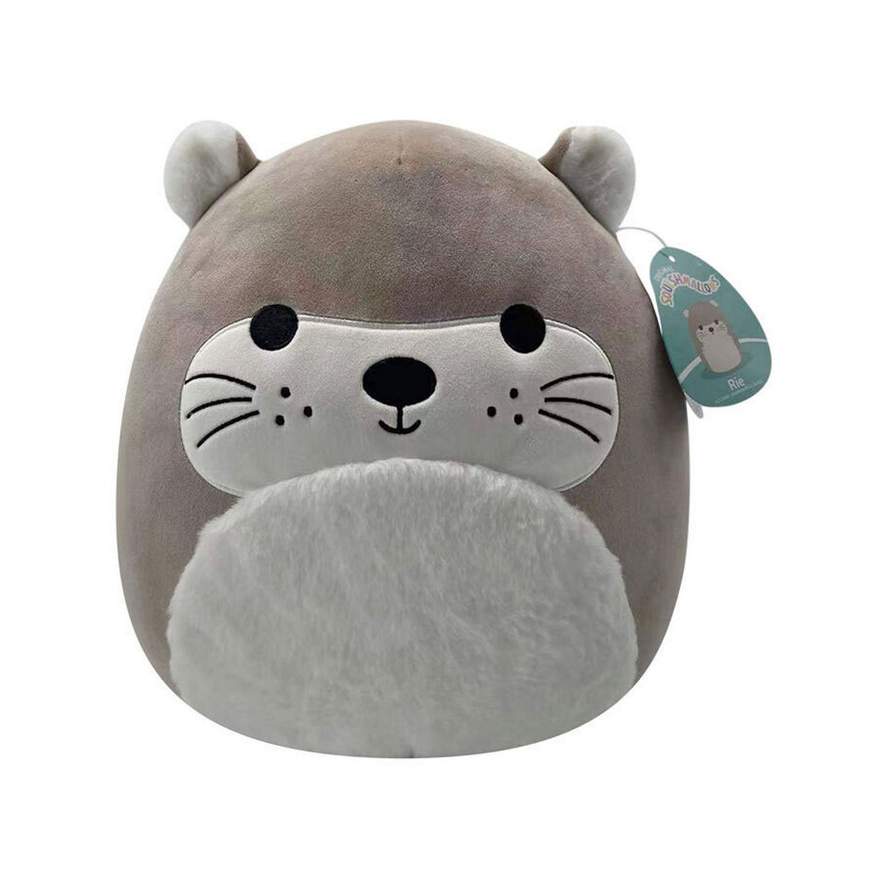 SQUISHMALLOWS Rie the Sea Otter Plush 12in