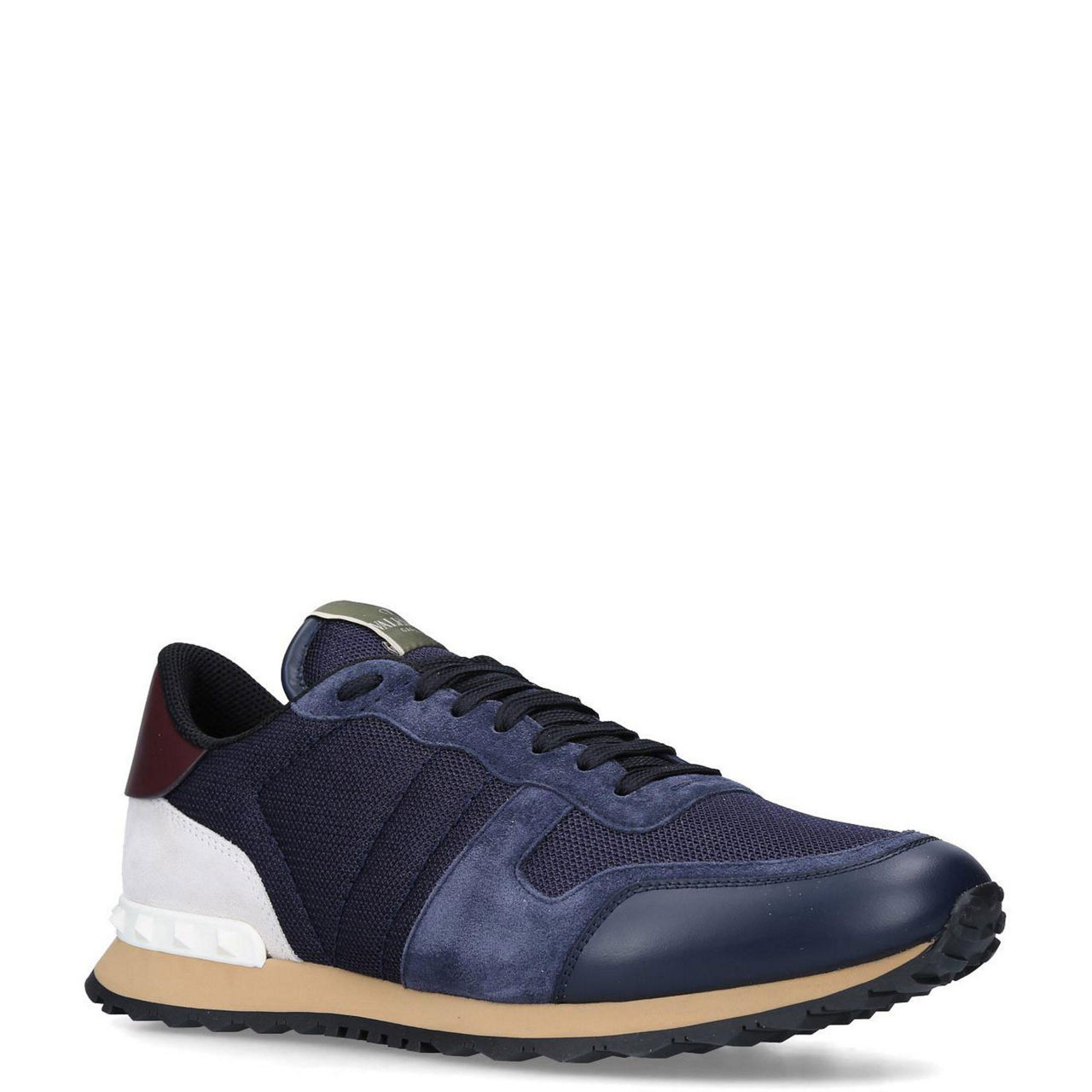 Blue mens valentino outlet trainers