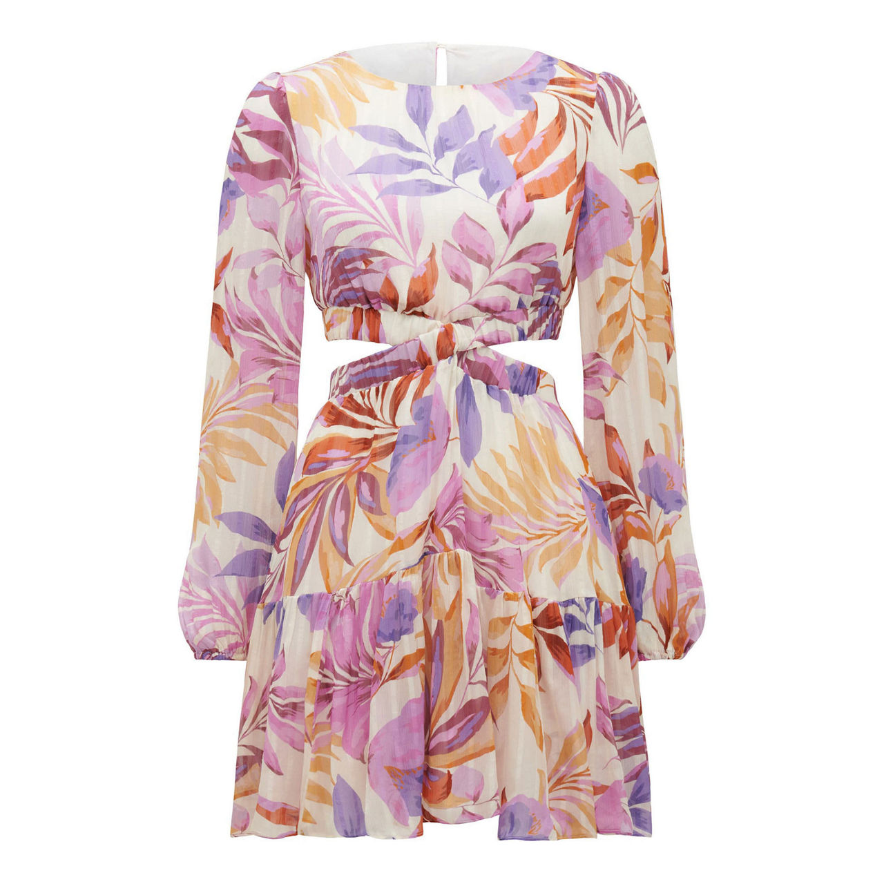 FOREVER NEW Eliza Floral Print Mini Dress