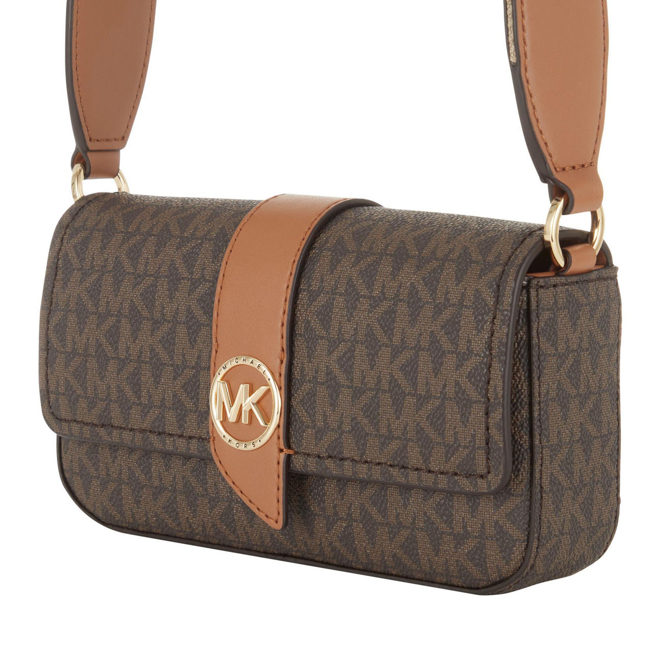 Mk logo crossbody outlet bag