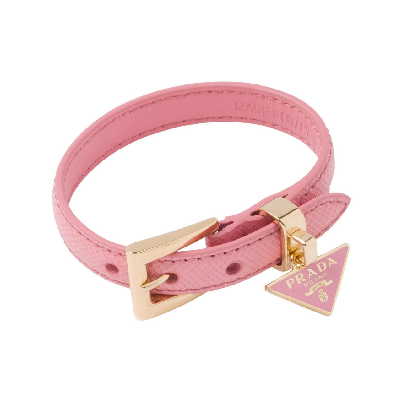 Prada Women's Saffiano Leather Bracelet