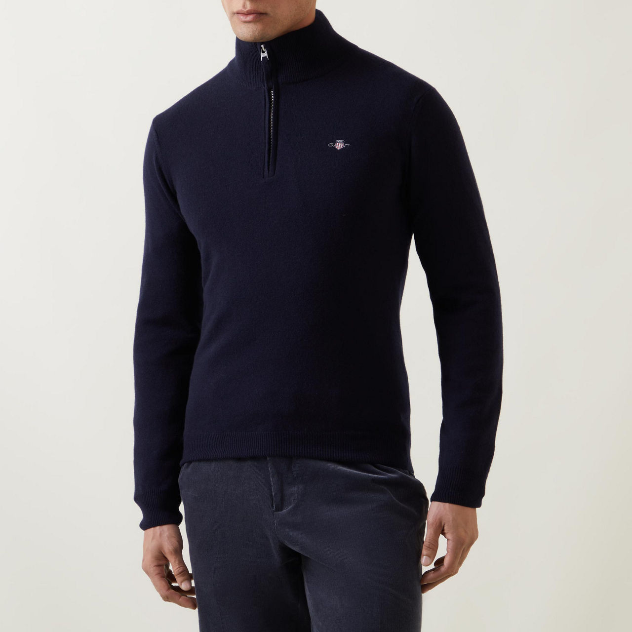 GANT Half-Zip Logo Sweater