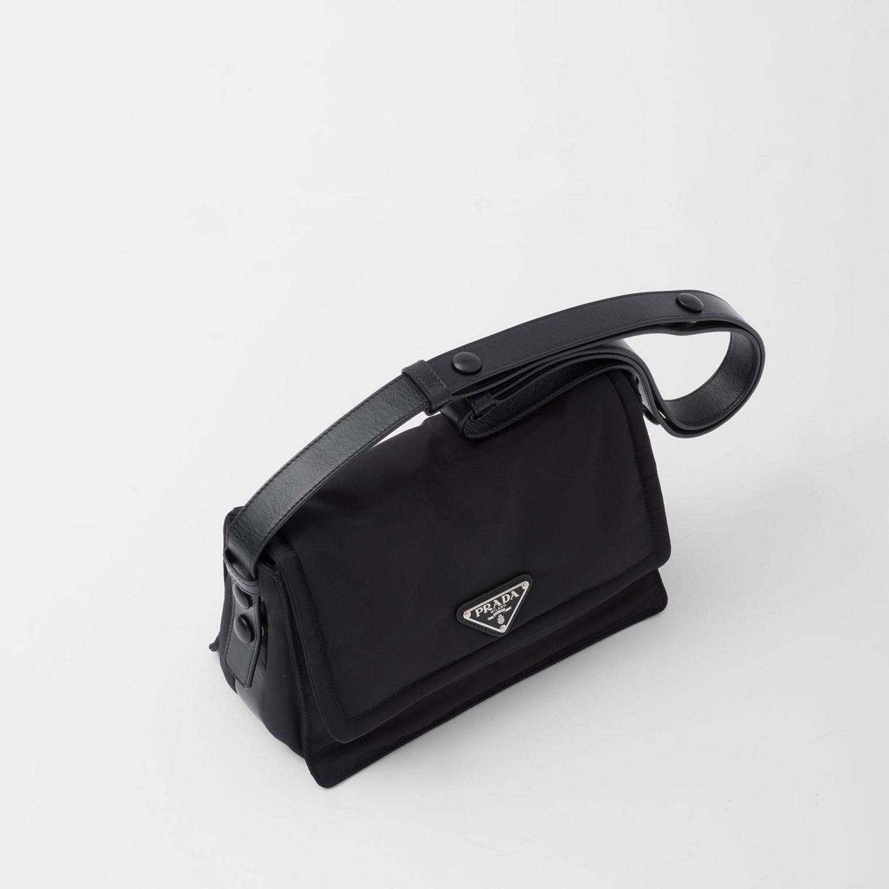 small Re-Nylon padded shoulder bag