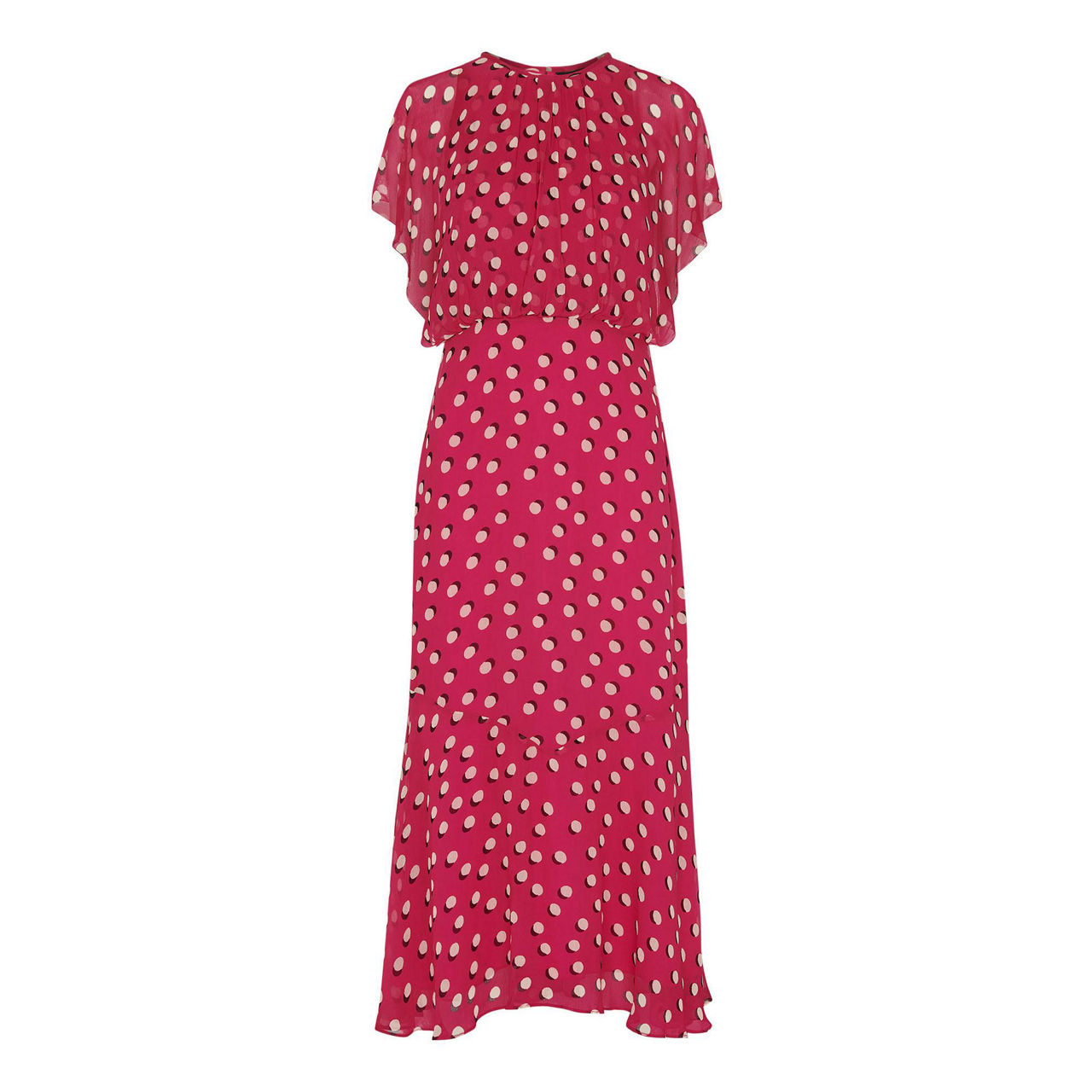 Midi spot outlet dress