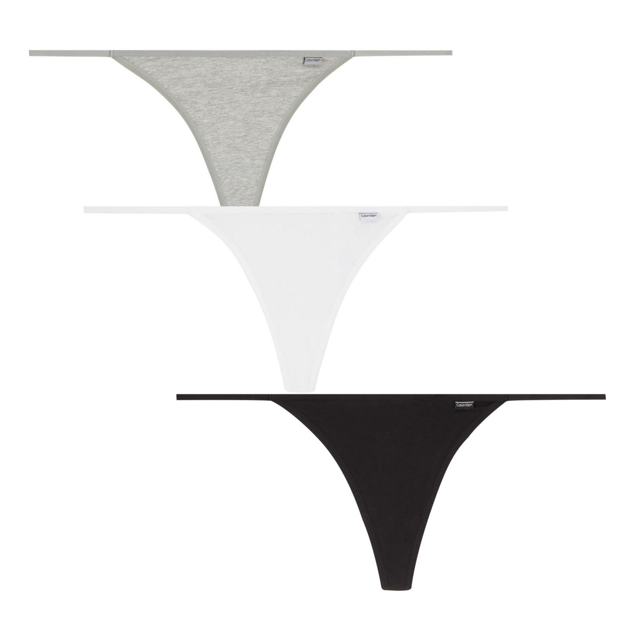 CALVIN KLEIN Three-Pack Logo String Thong