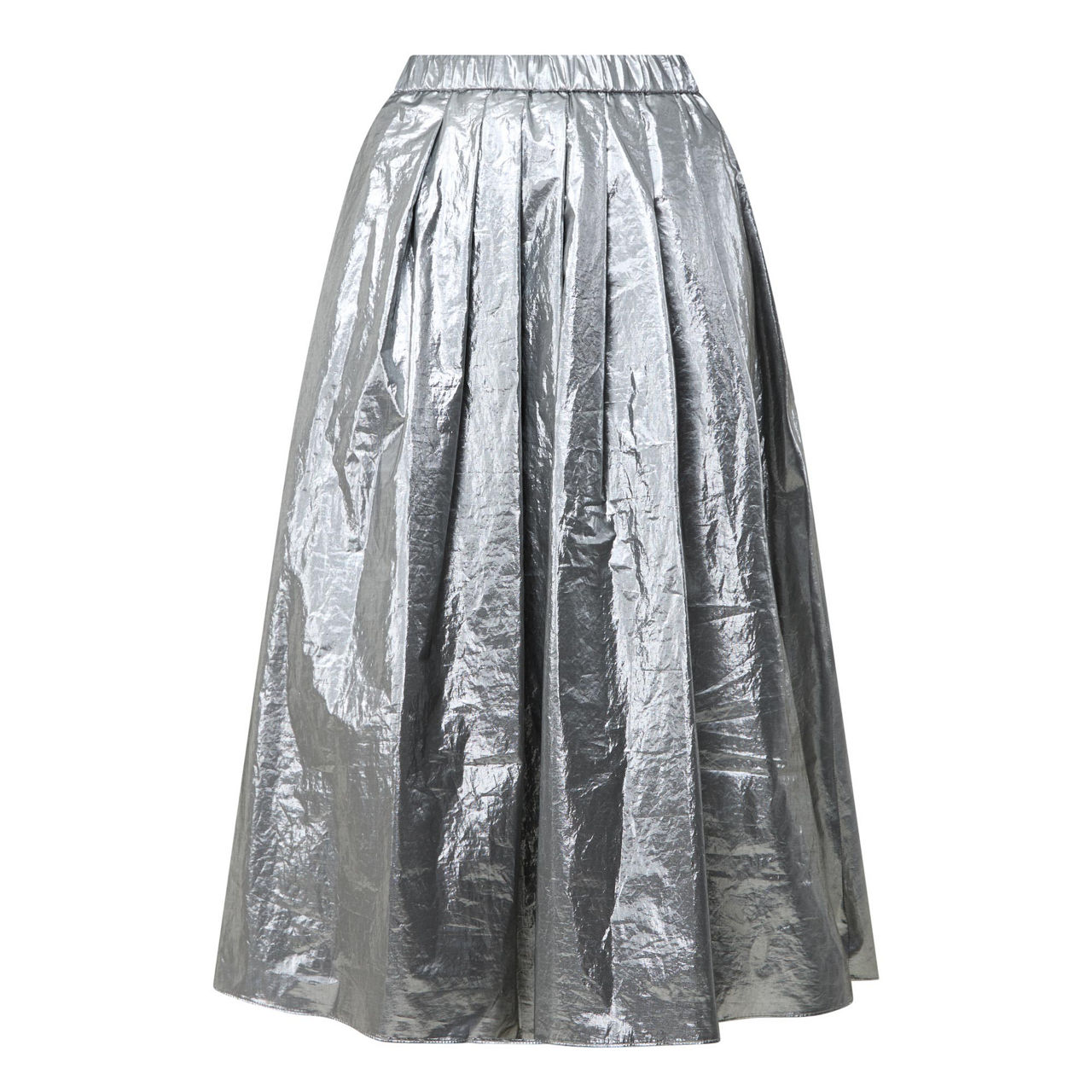 Metallic pleated hotsell skirt 8x10