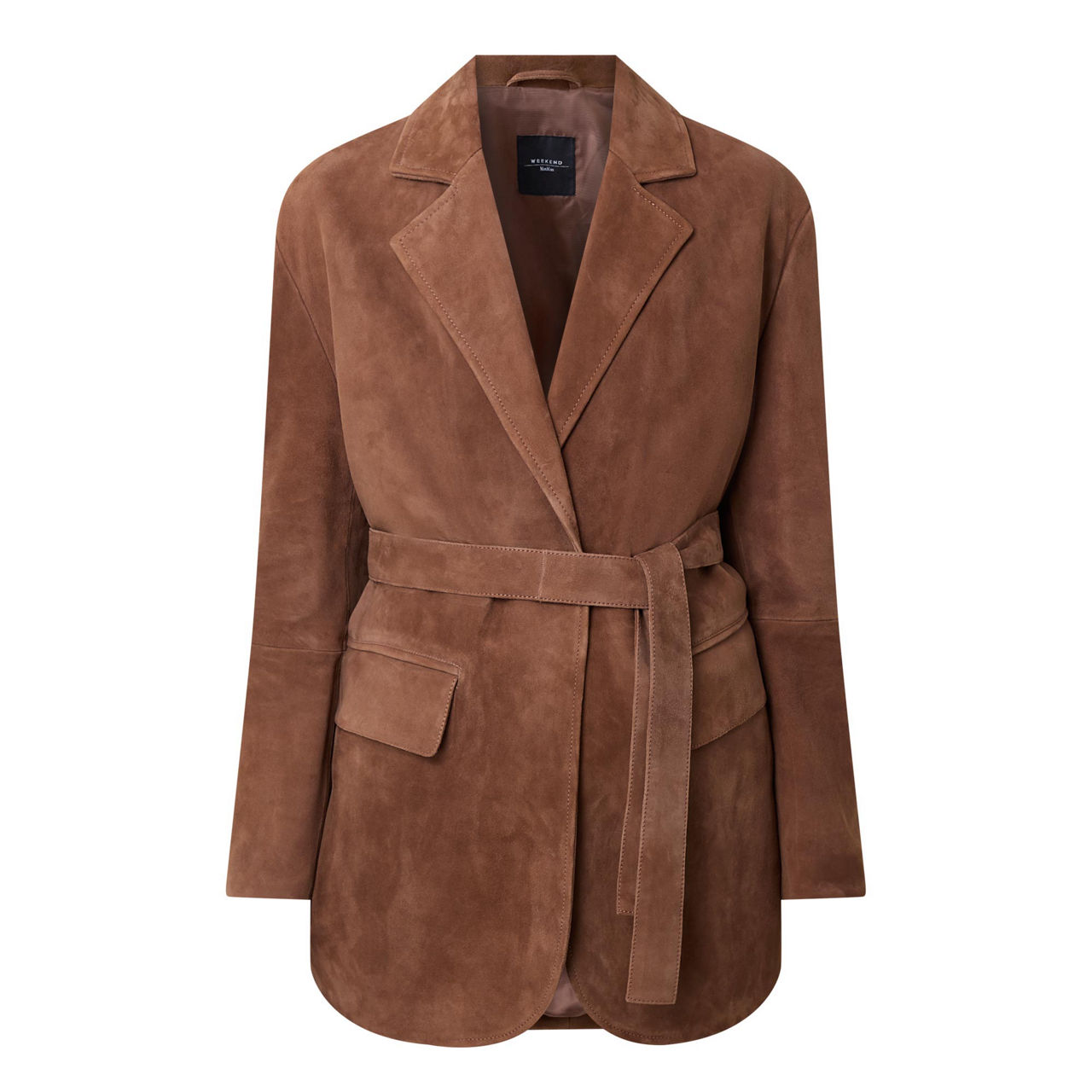 WEEKEND MAX MARA Artu Suede Wrap Jacket