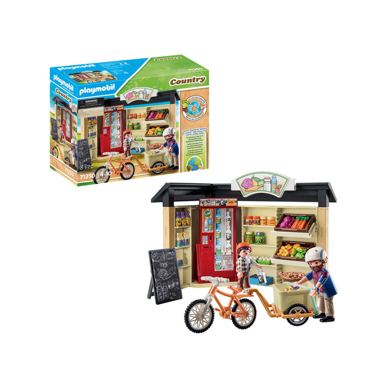 Playmobil Farm Market Playmobil Toy Mobile Farmers Market Van 70134