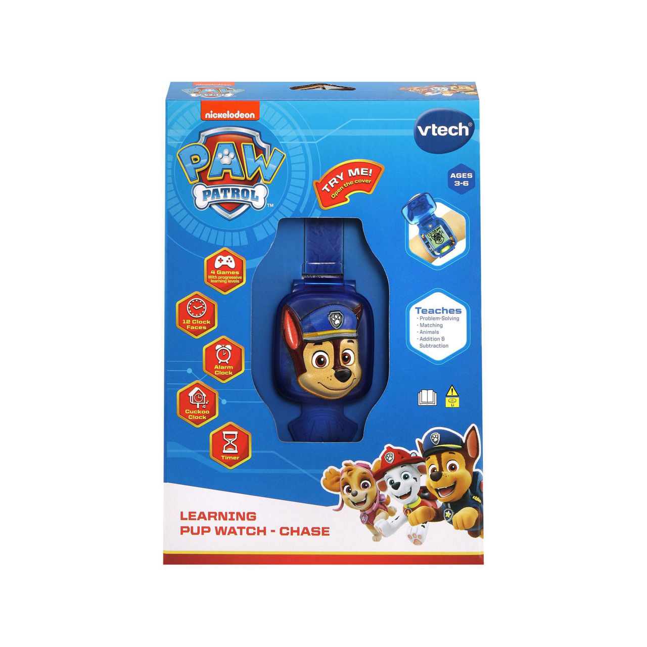 Vtech paw patrol chase best sale learning watch