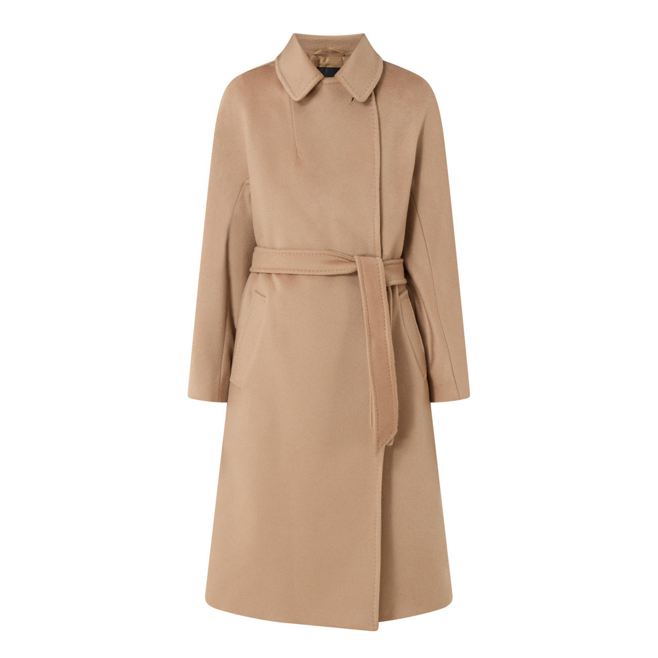 WEEKEND MAX MARA Resina Double-Breasted Wool Wrap Coat