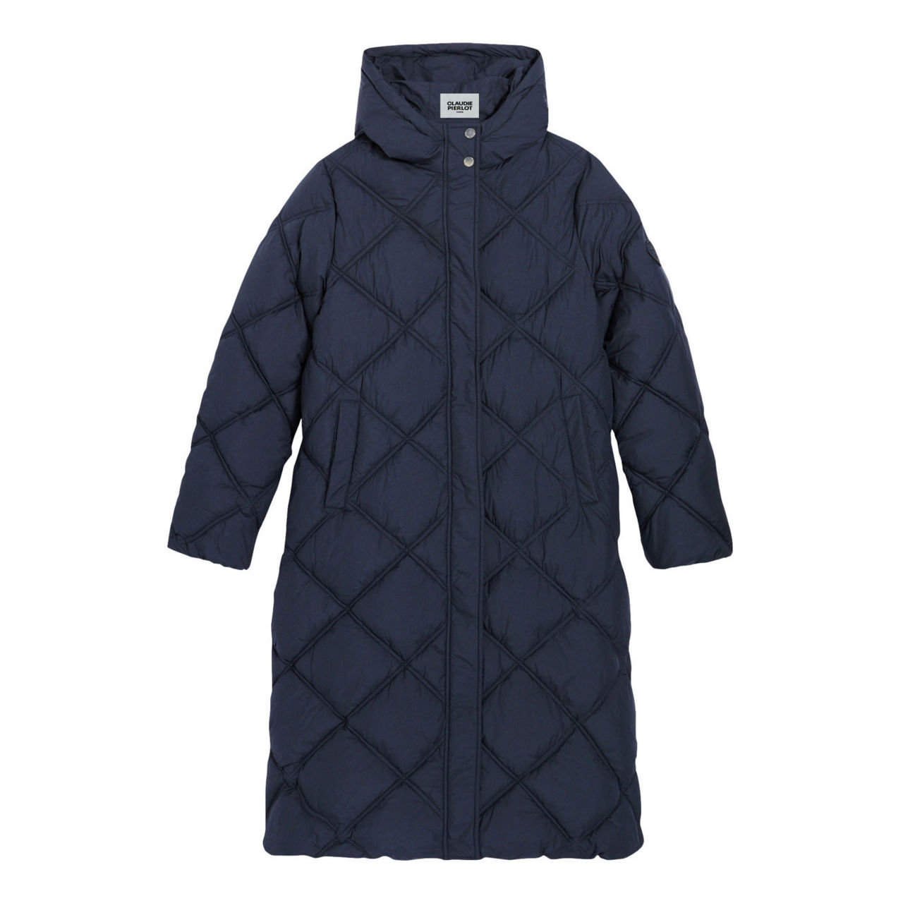 Monki quilted outlet coat