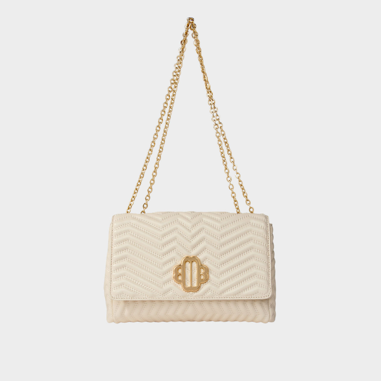 Evangeline quilted shoulder online bag