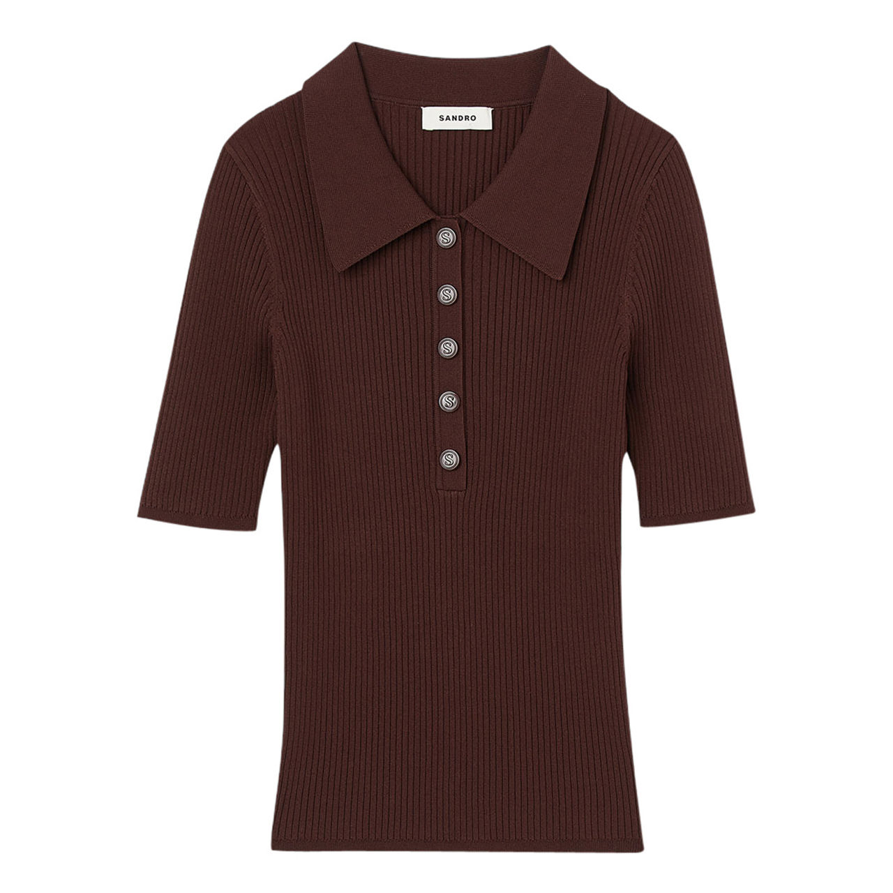 Sandro polo style online sweater