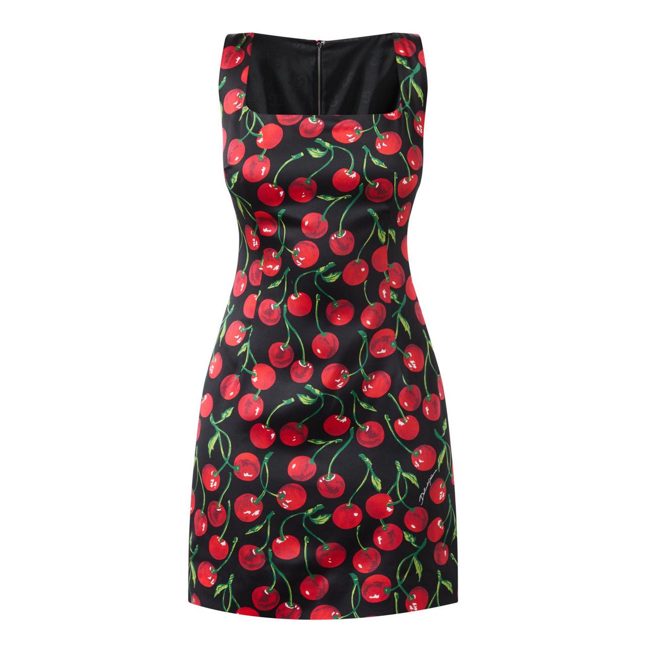 Womens Max Mara red Cotton Cherry Print Mini Dress