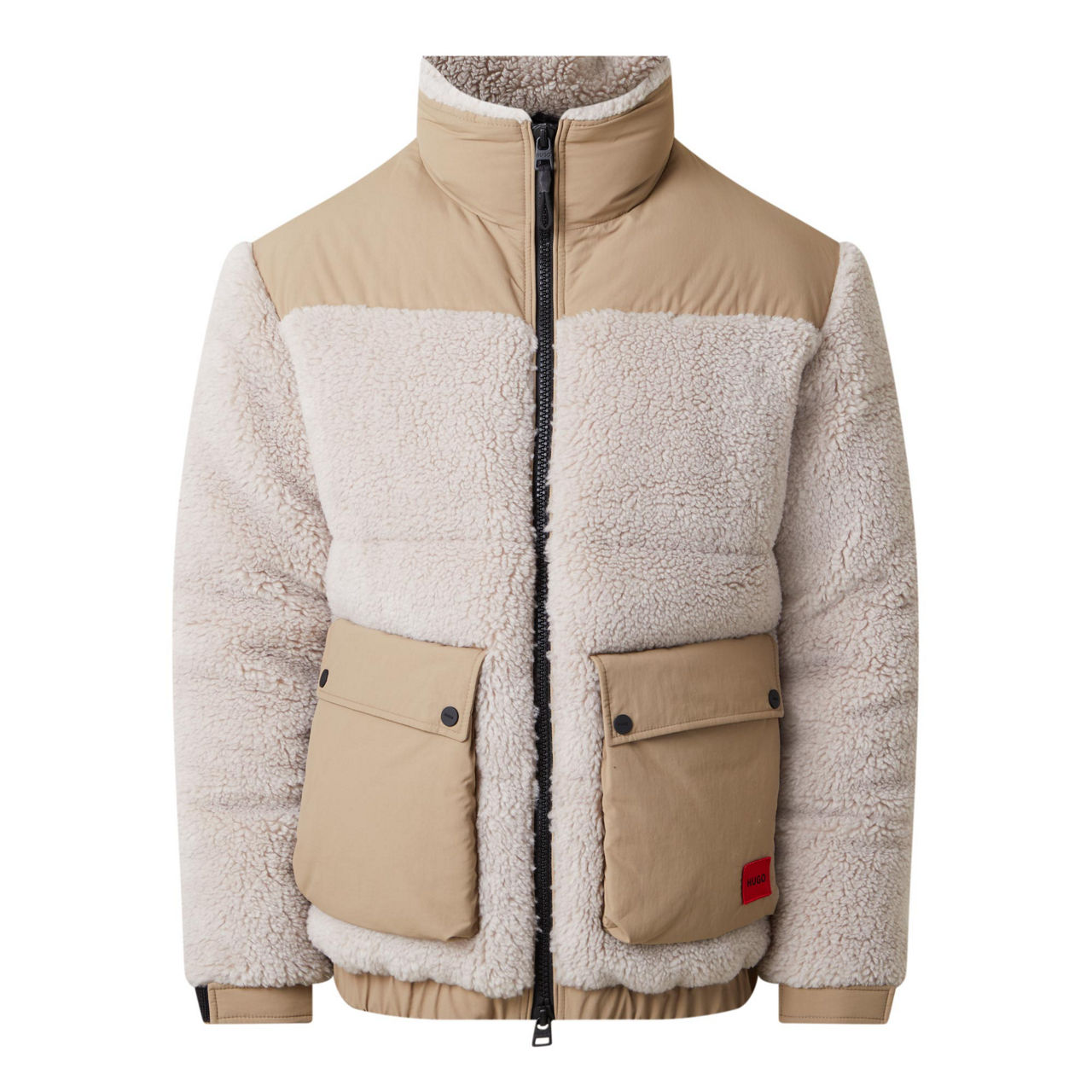 Mens teddy outlet bear fleece jacket