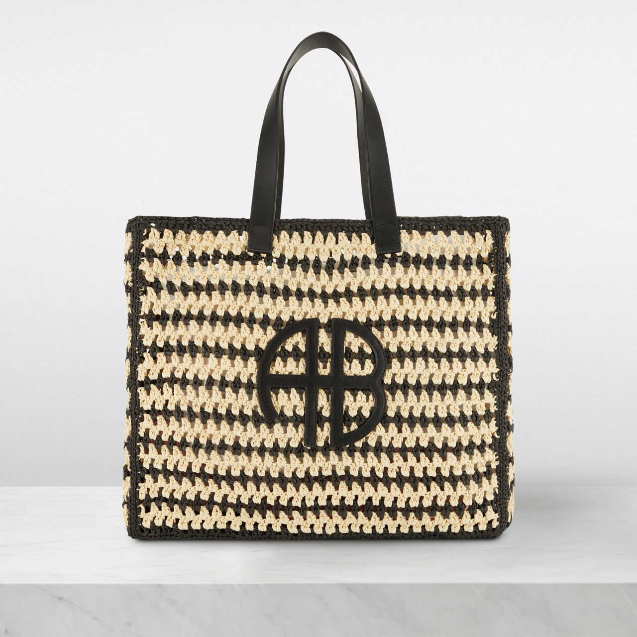 ANINE BING Rio Large Woven Tote