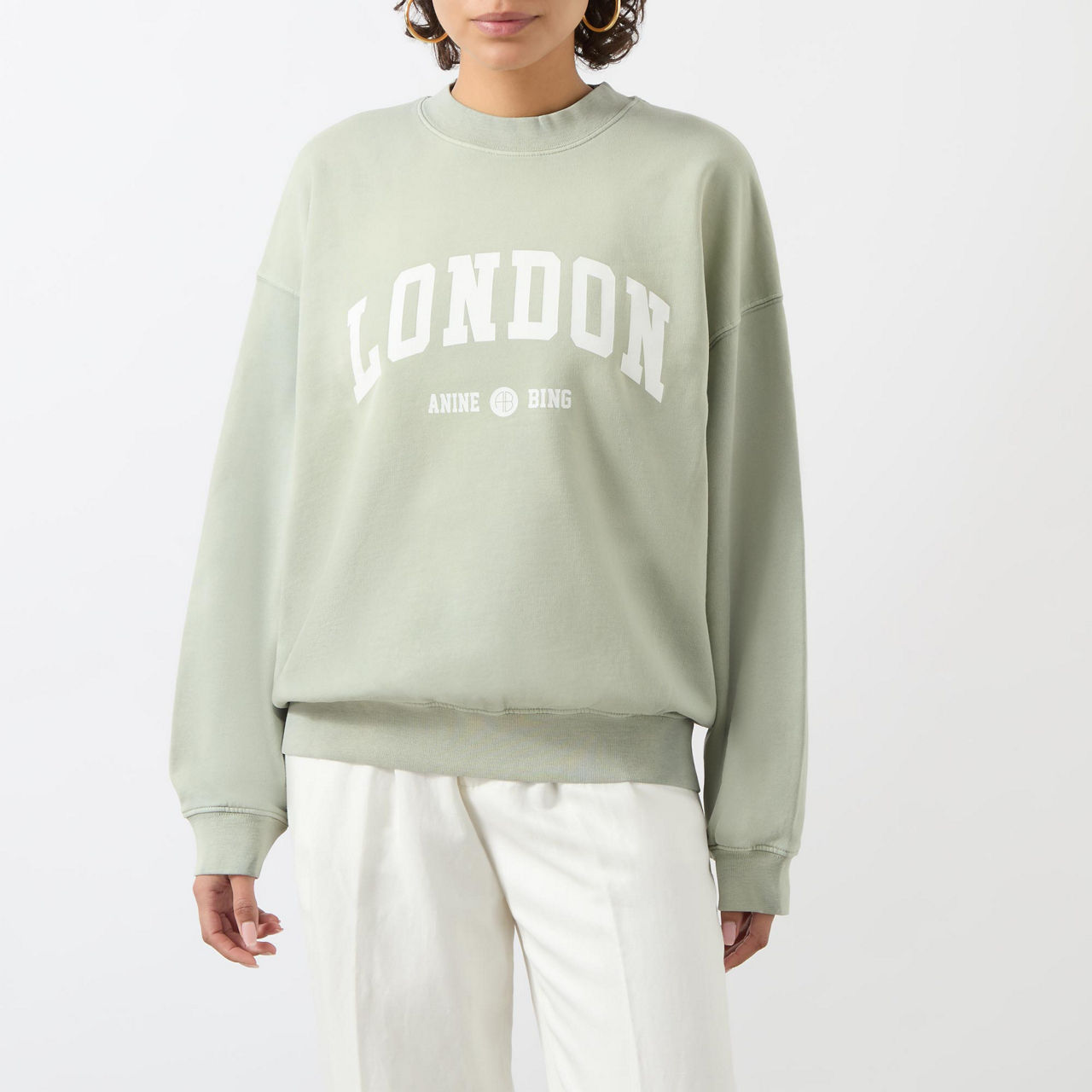 ANINE BING Jaci University London Sweatshirt