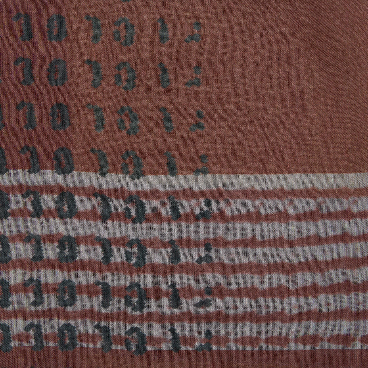 Patterned CottonModal Scarf