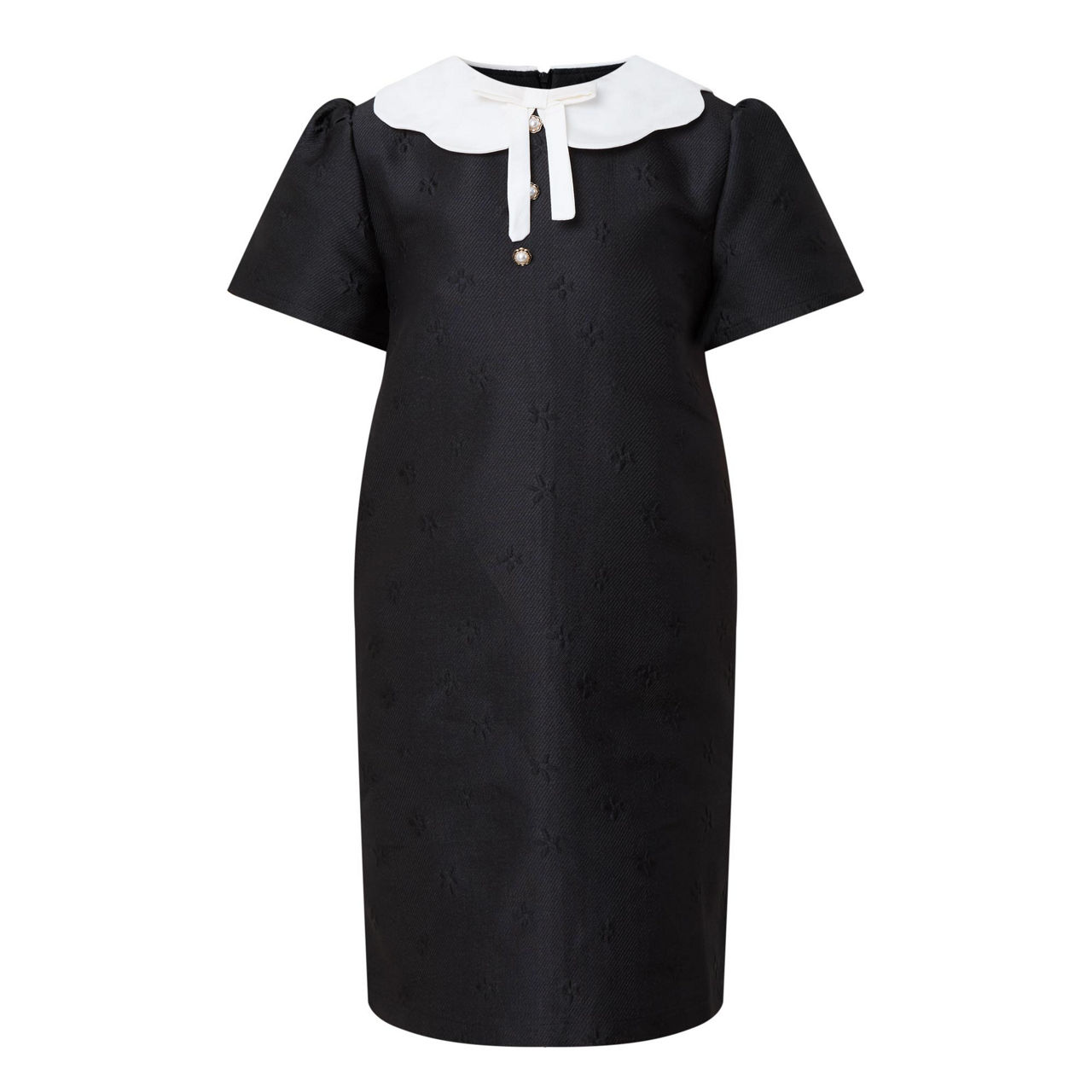 Marian Jacquard Mini Dress