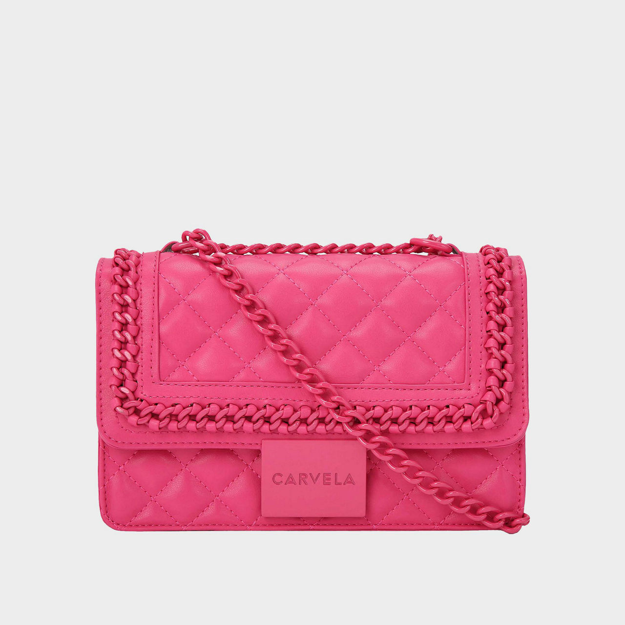 Bailey quilted chain online bag carvela