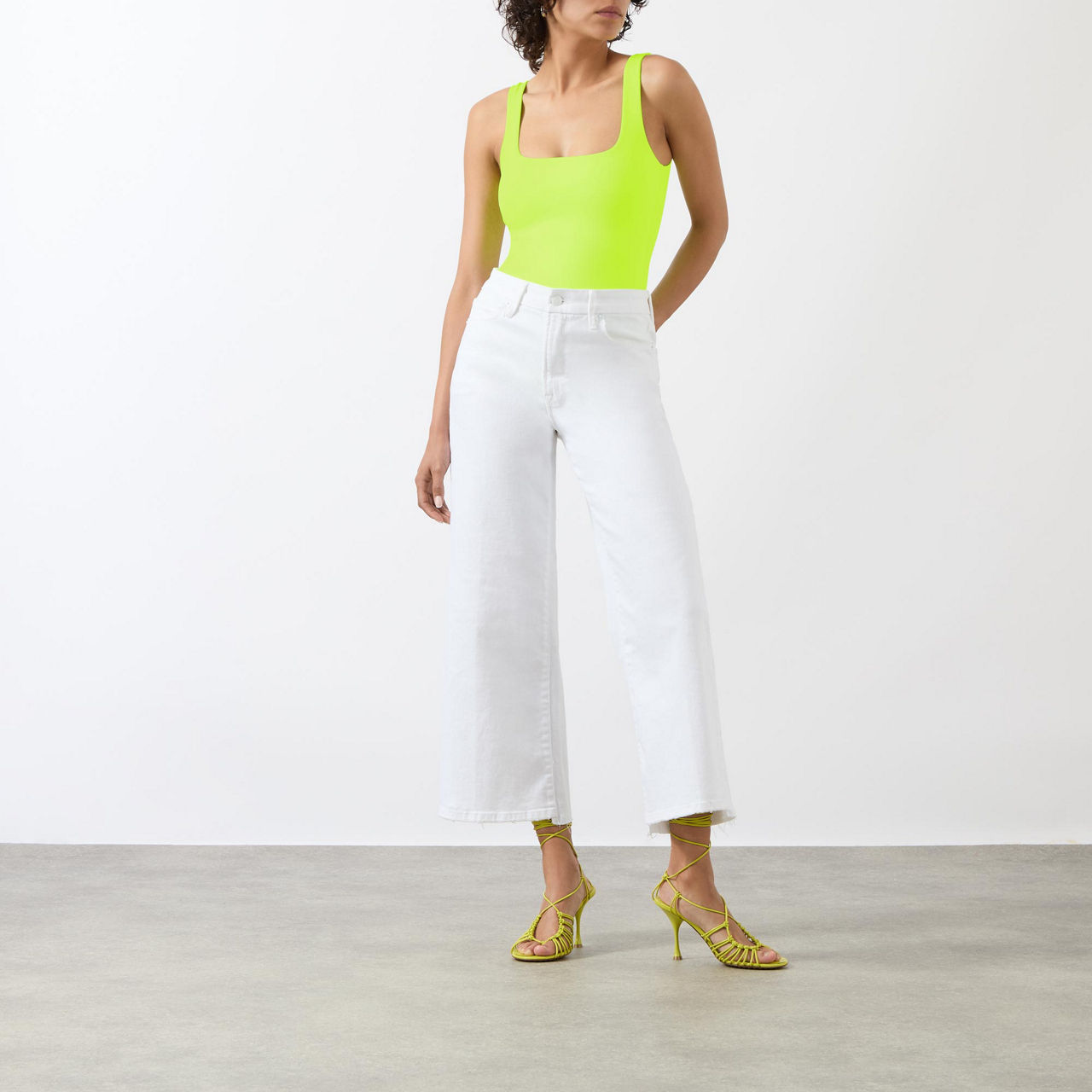 Adult Boatneck Tank Bodysuit main image 1