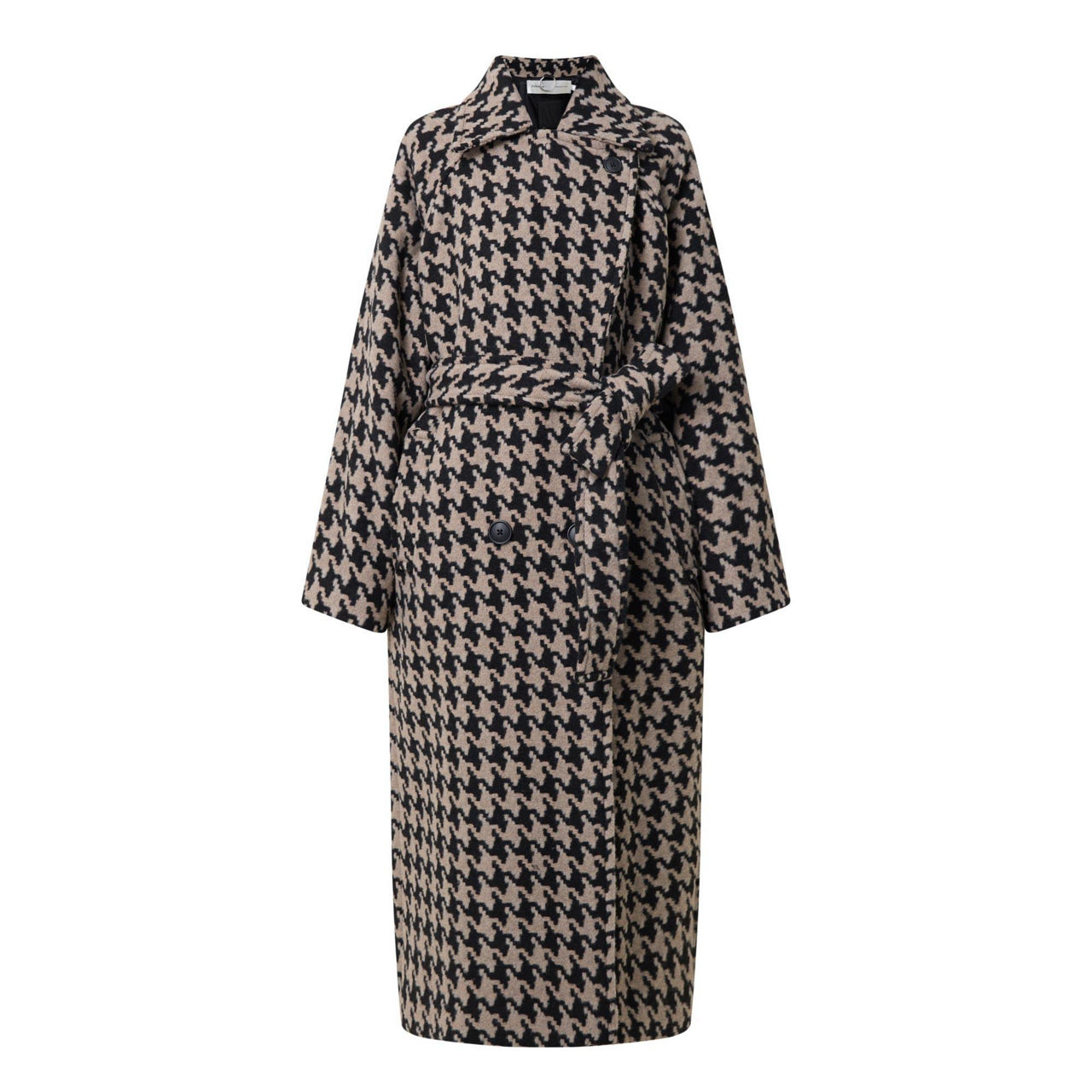 INWEAR Ianna Houndstooth Wrap Coat