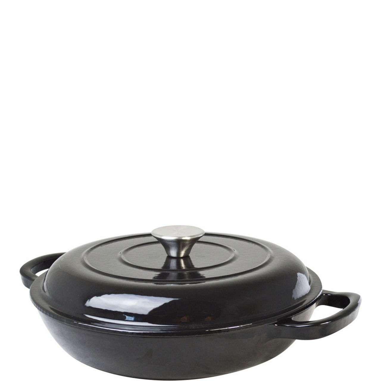 Bialetti Chef's Pan - Black, 12 in - Fred Meyer