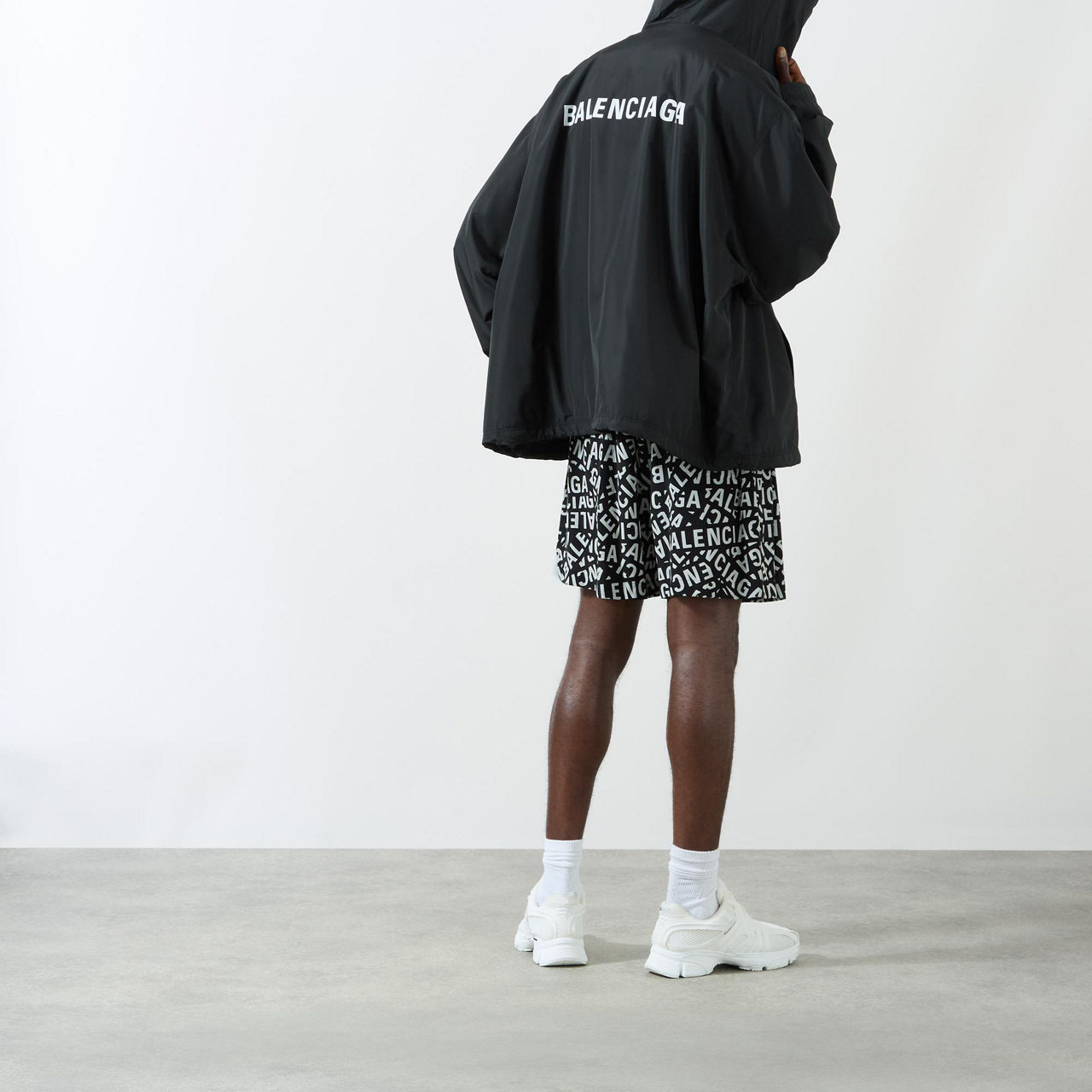 Balenciaga cheap rain coat