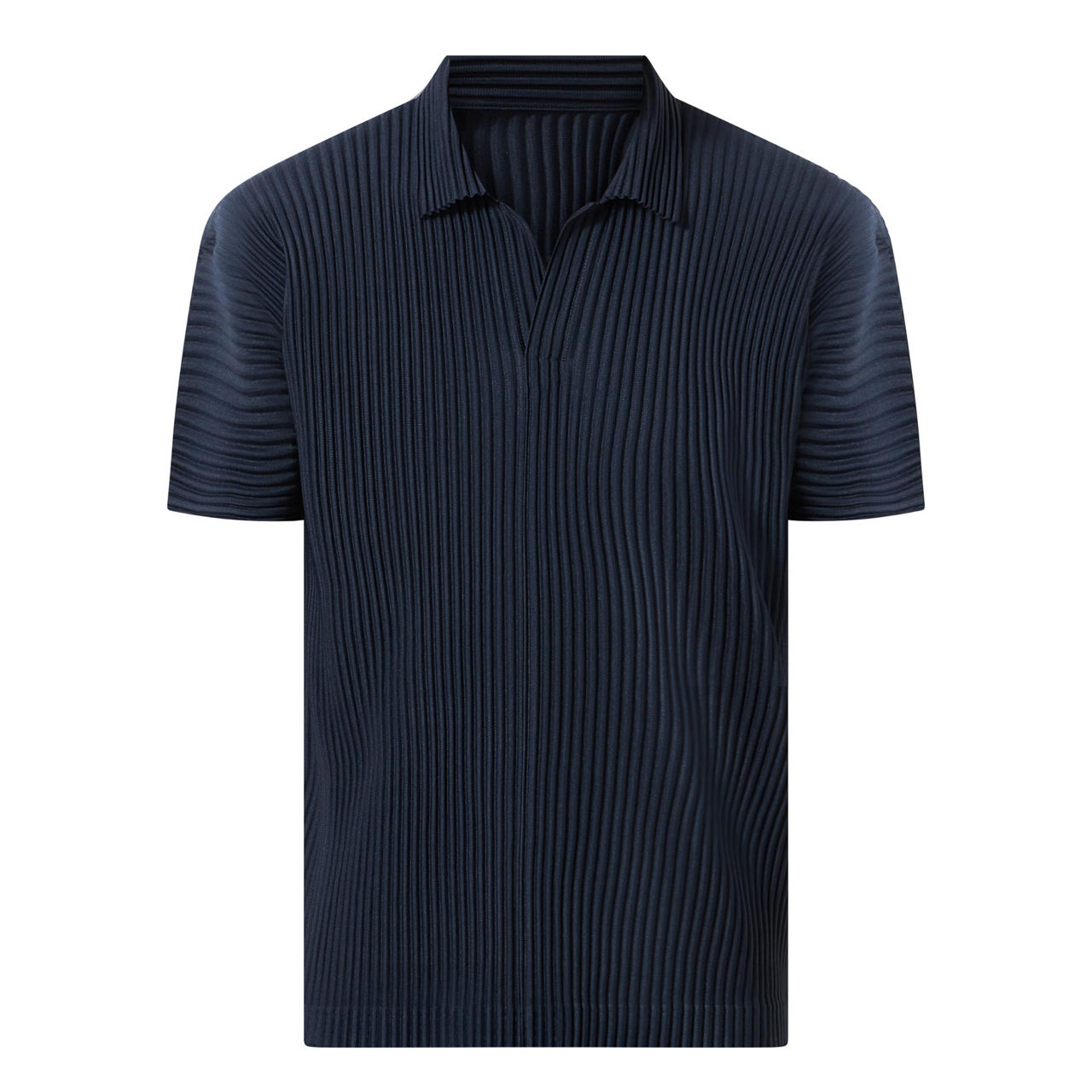 HOMME PLISSÉ ISSEY MIYAKE Basic Pleated Polo Shirt