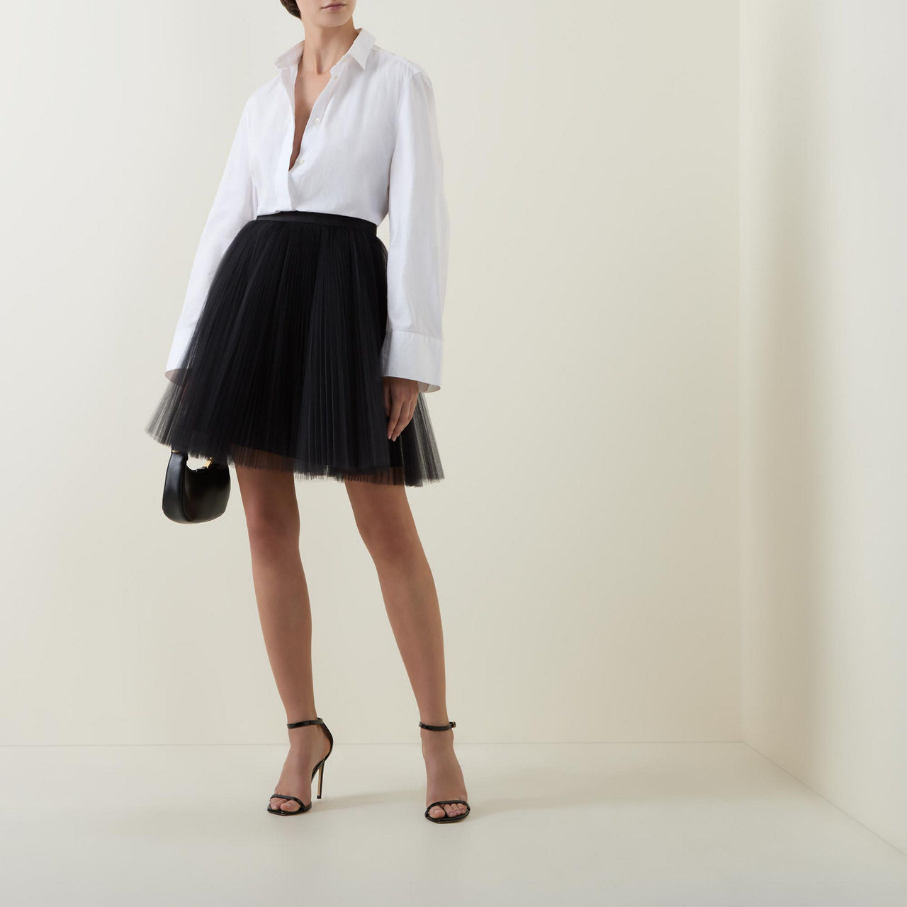 CAROLINA HERRERA Tulle Mini Skirt