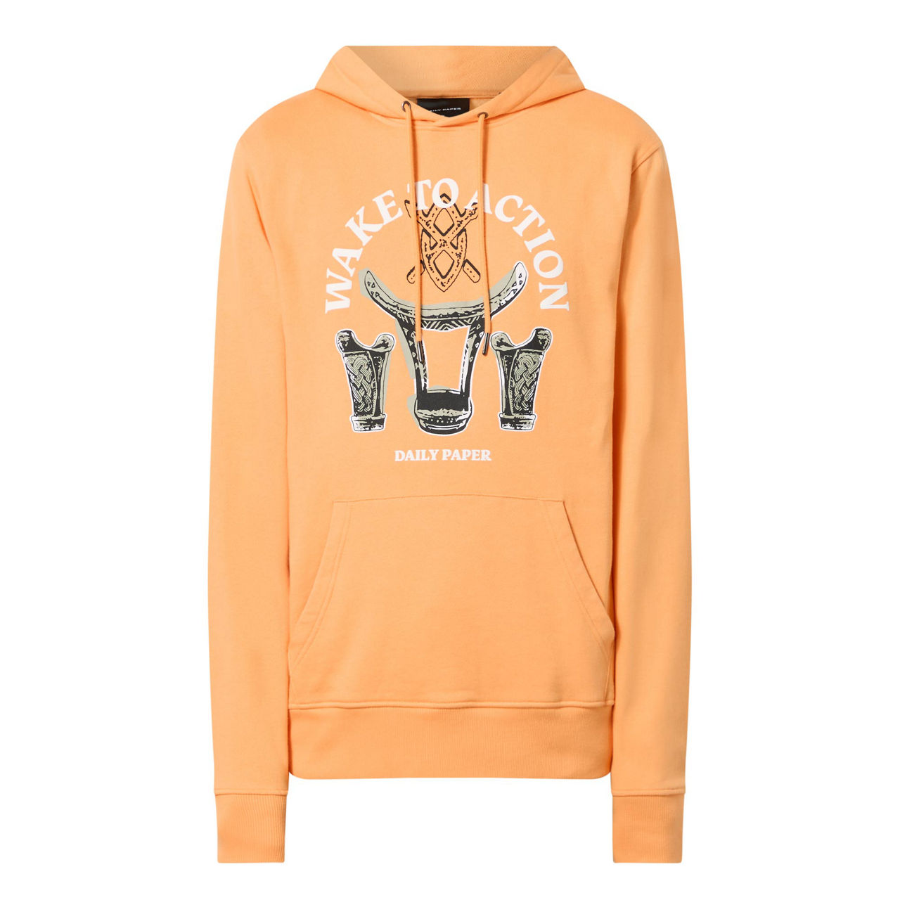 Daily paper orange hoodie on sale