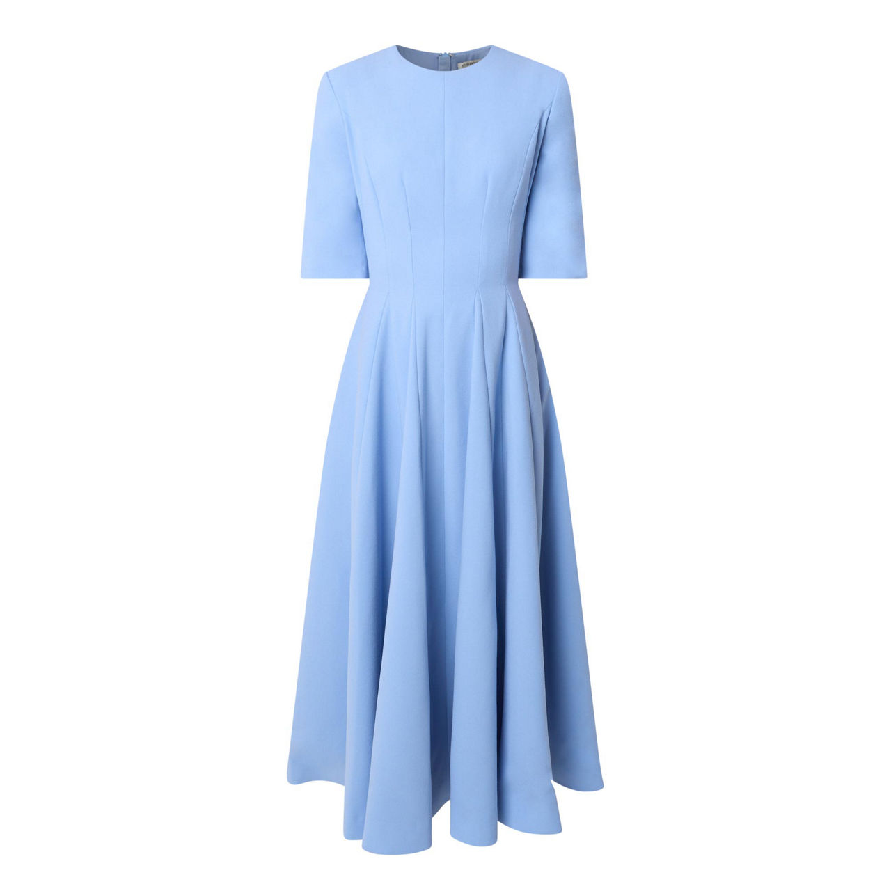 EMILIA WICKSTEAD Georgie Short Sleeve Midi Dress