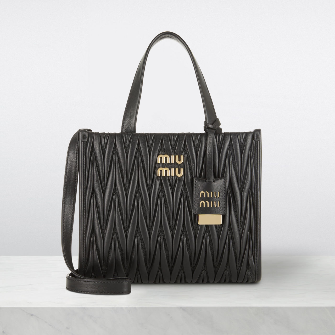 MIU MIU Matelass Mini Tote