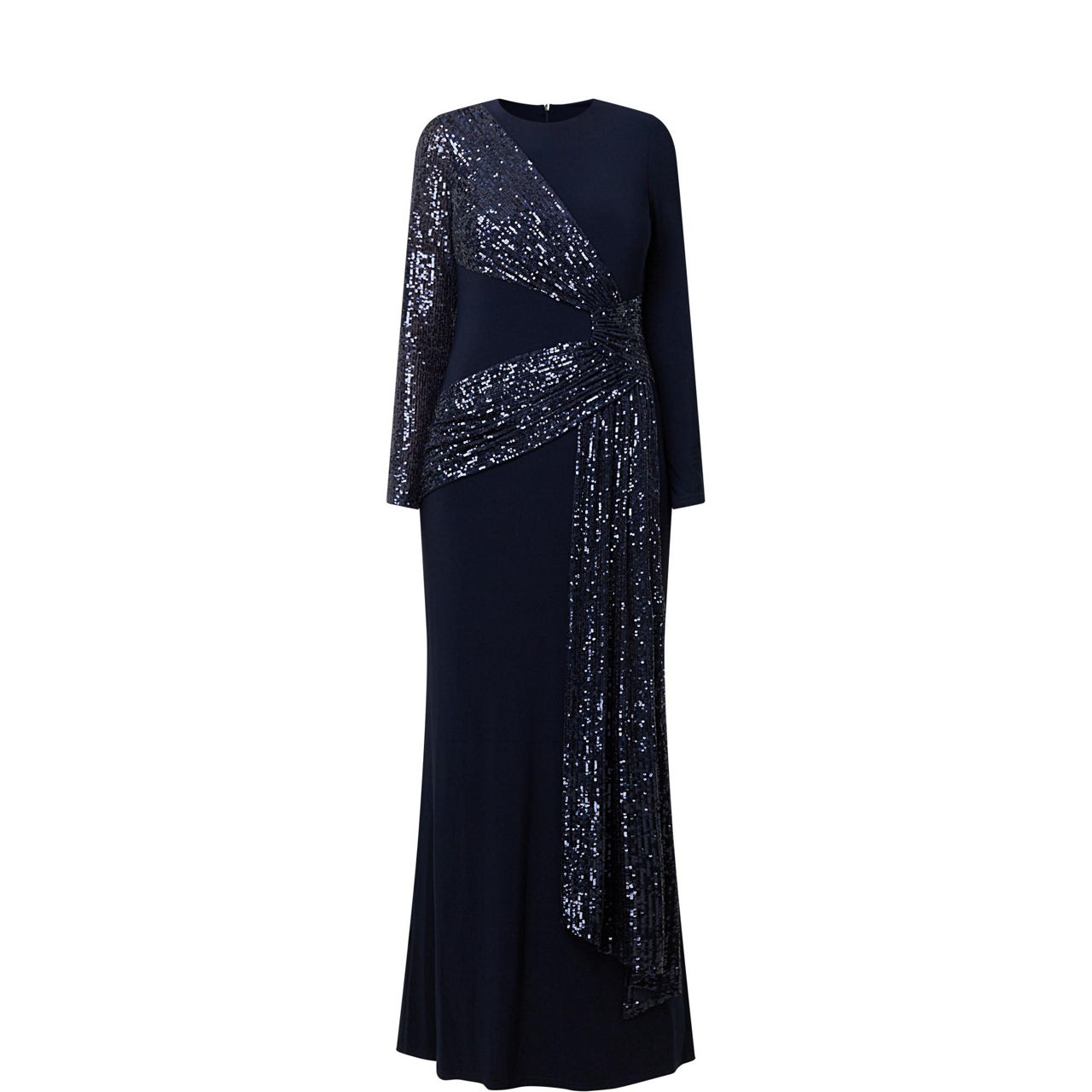 JOSEPH RIBKOFF Sequin Maxi Dress