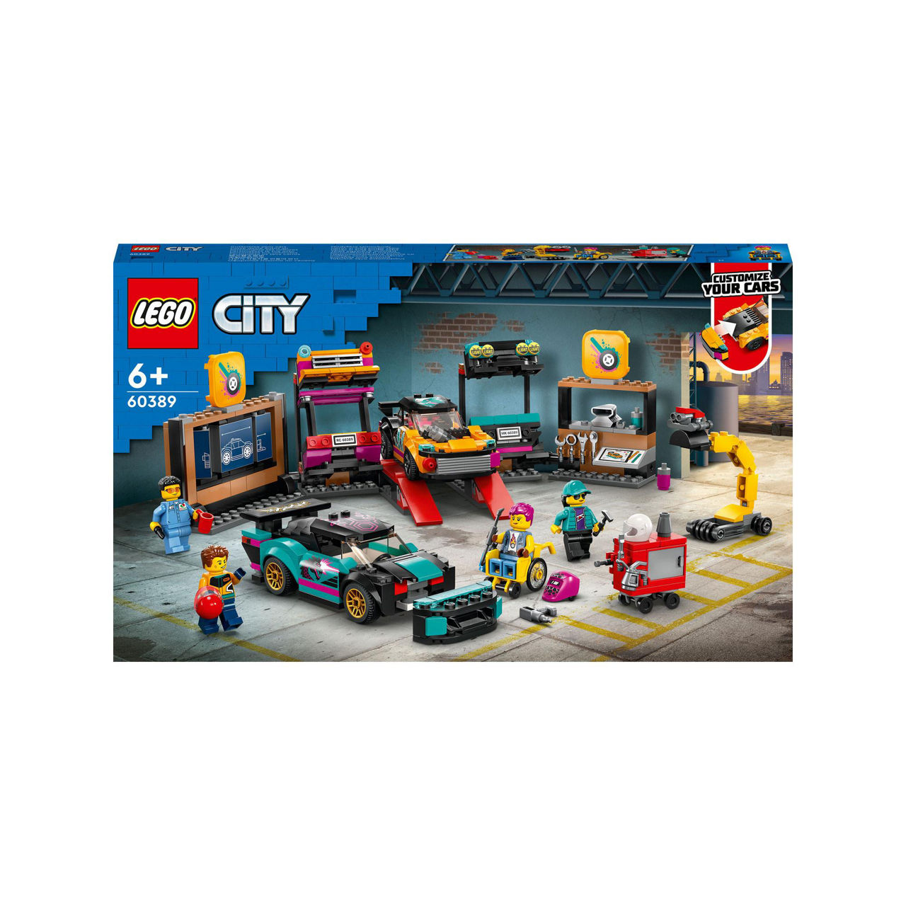 Lego car workshop clearance