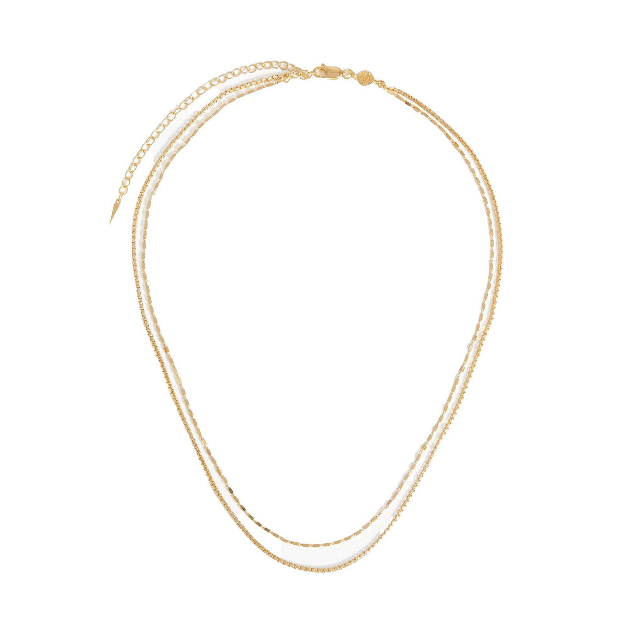 Missoma Mariner Long Chain Necklace | Silver Plated