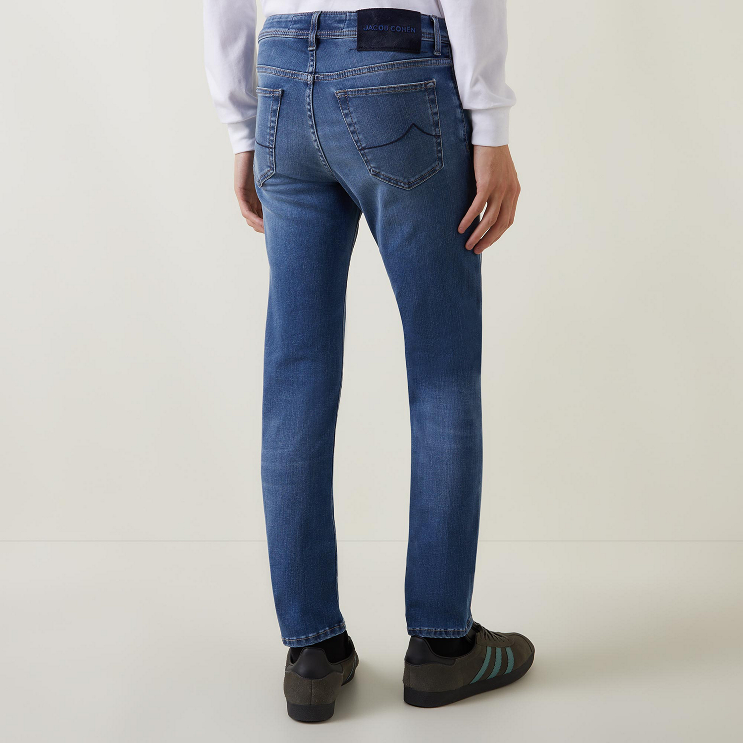 Bard Mid-Rise Slim Leg Jeans